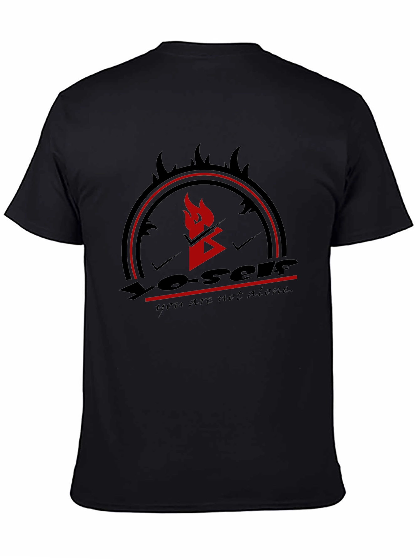 Yo-self Graphic Tee - Black Comfort Fit