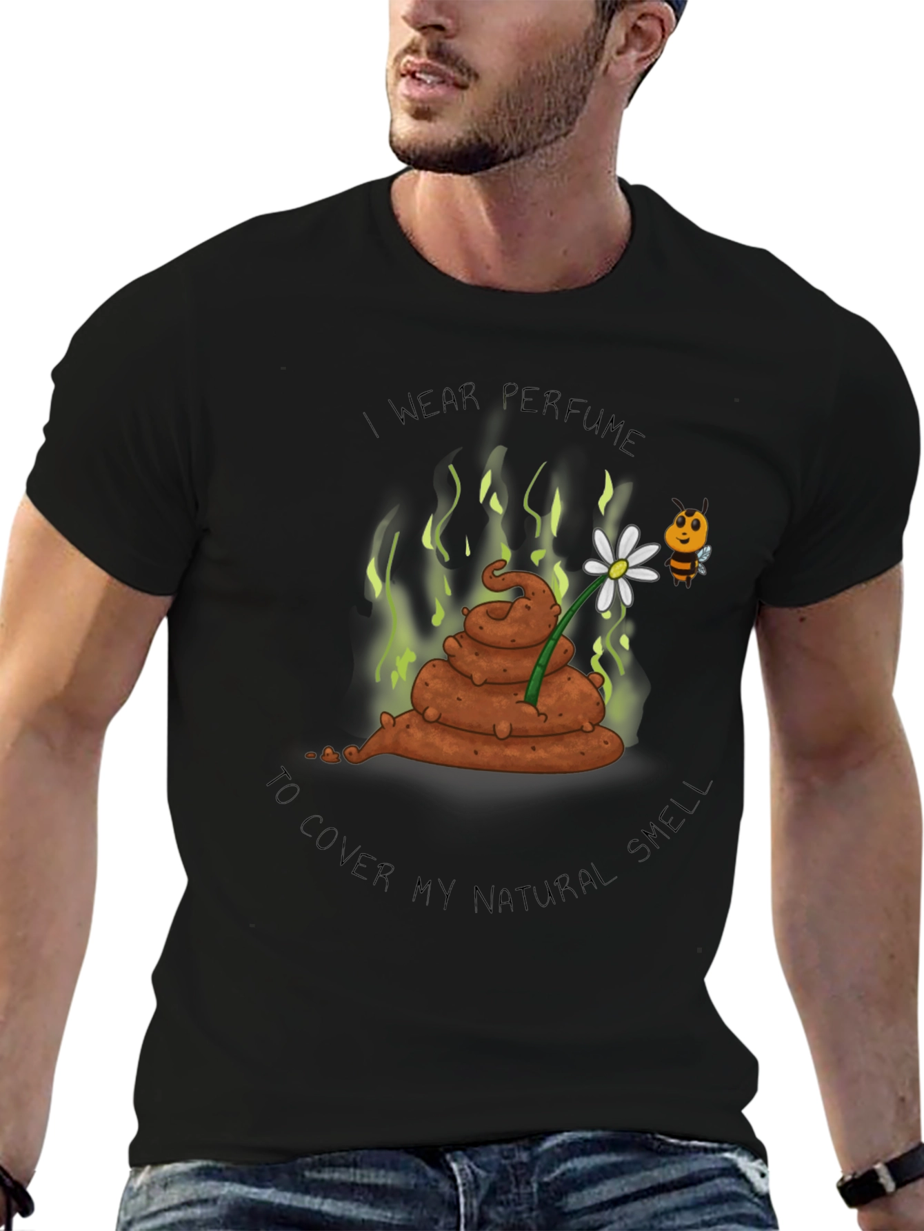 Funny I Wear Perfume Graphic Tee