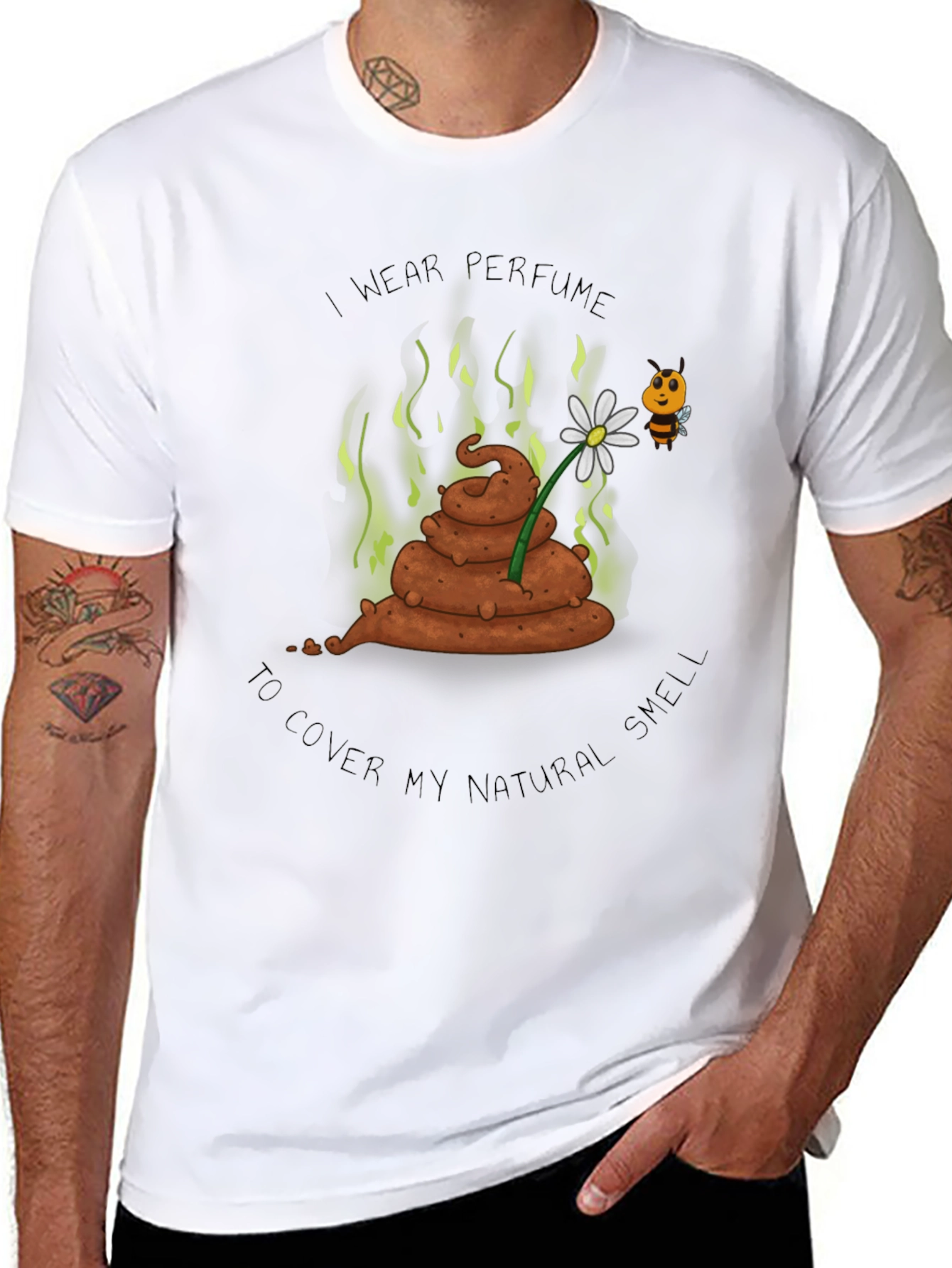 Funny I Wear Perfume Graphic Tee