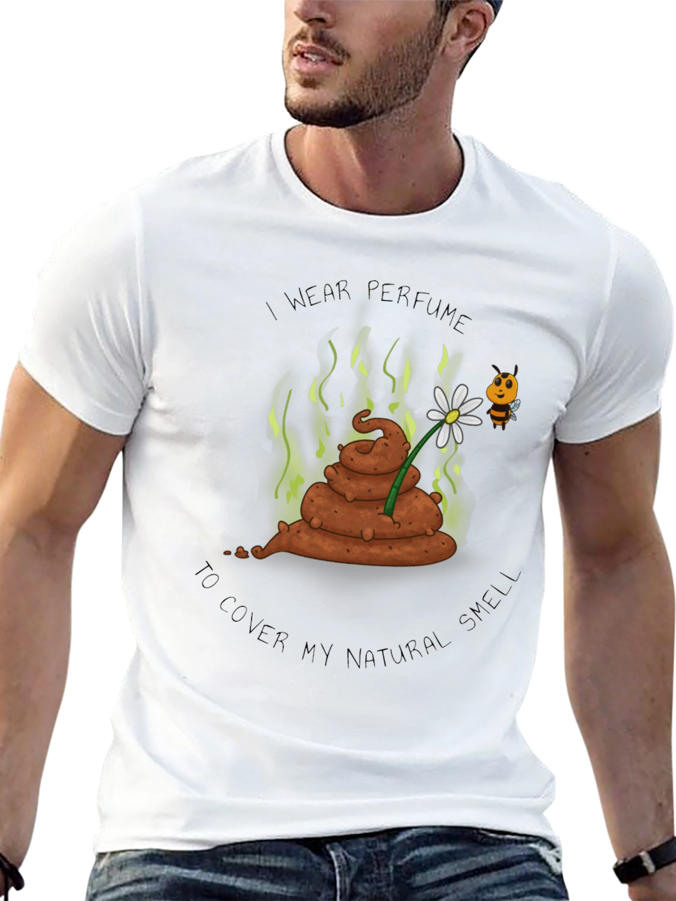 Funny I Wear Perfume Graphic Tee