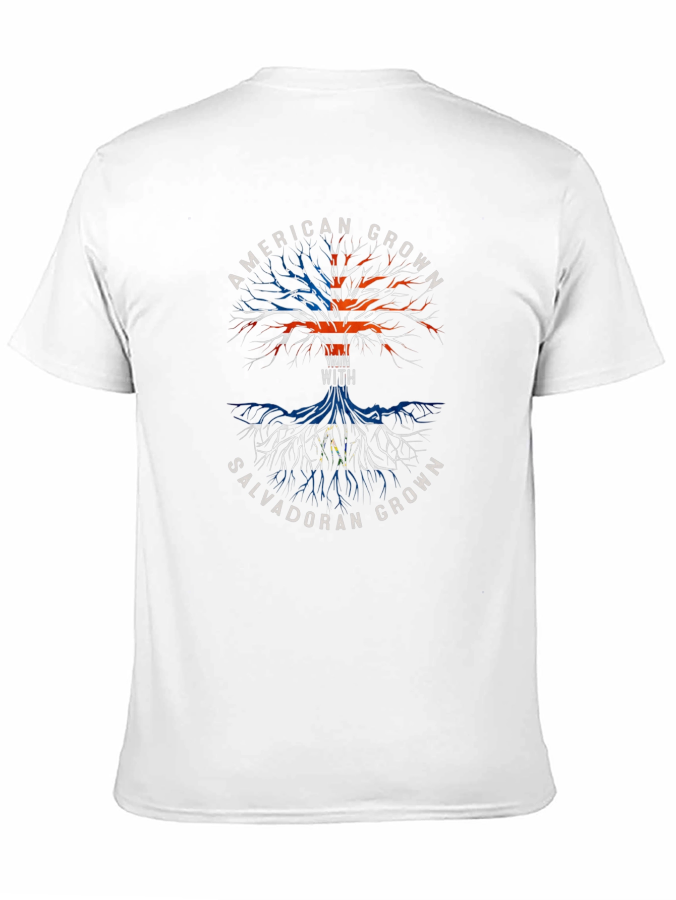 American Grown with Salvadoran Grown T-Shirt
