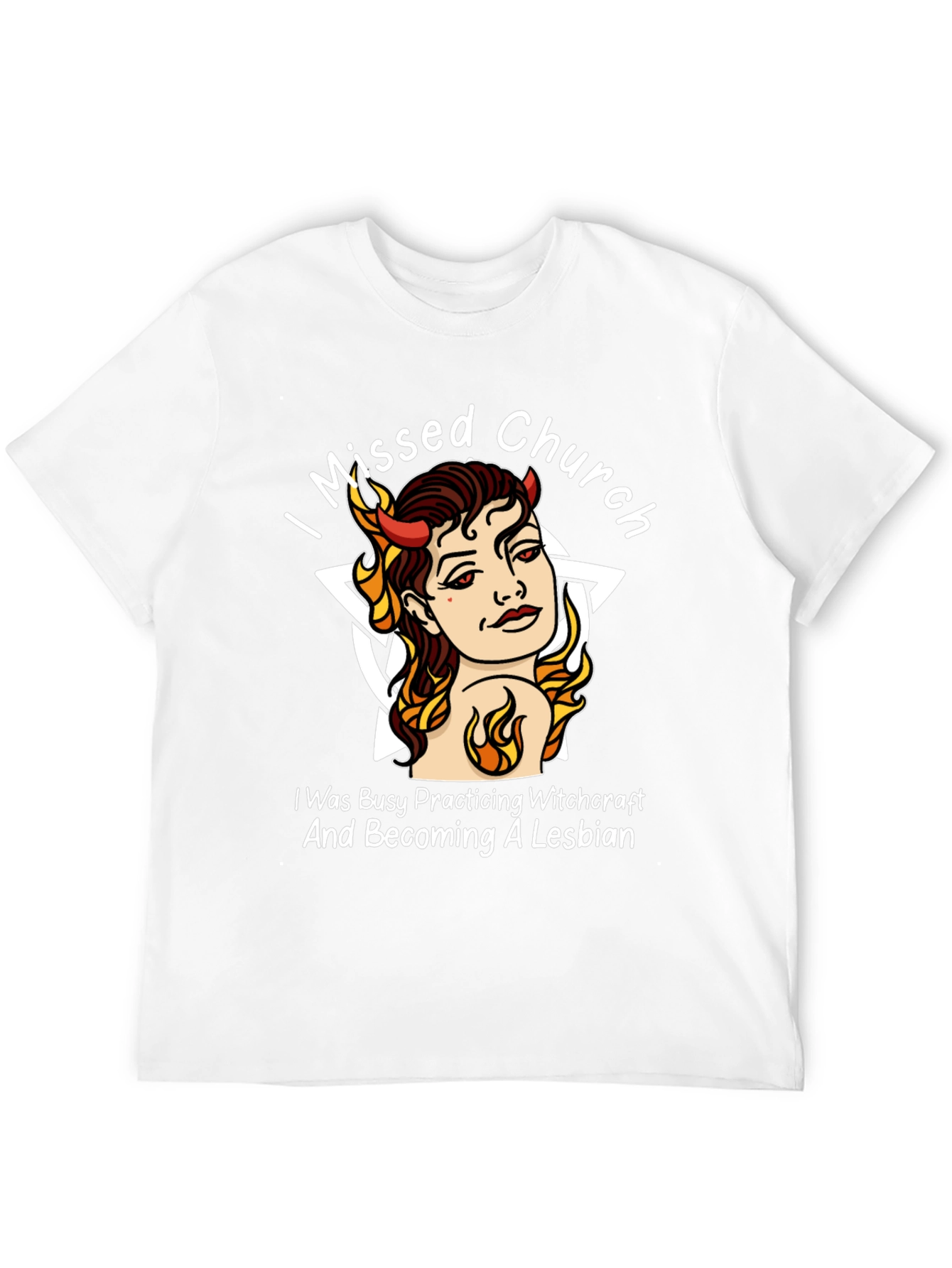 Witchcraft Lesbian Black T-Shirt