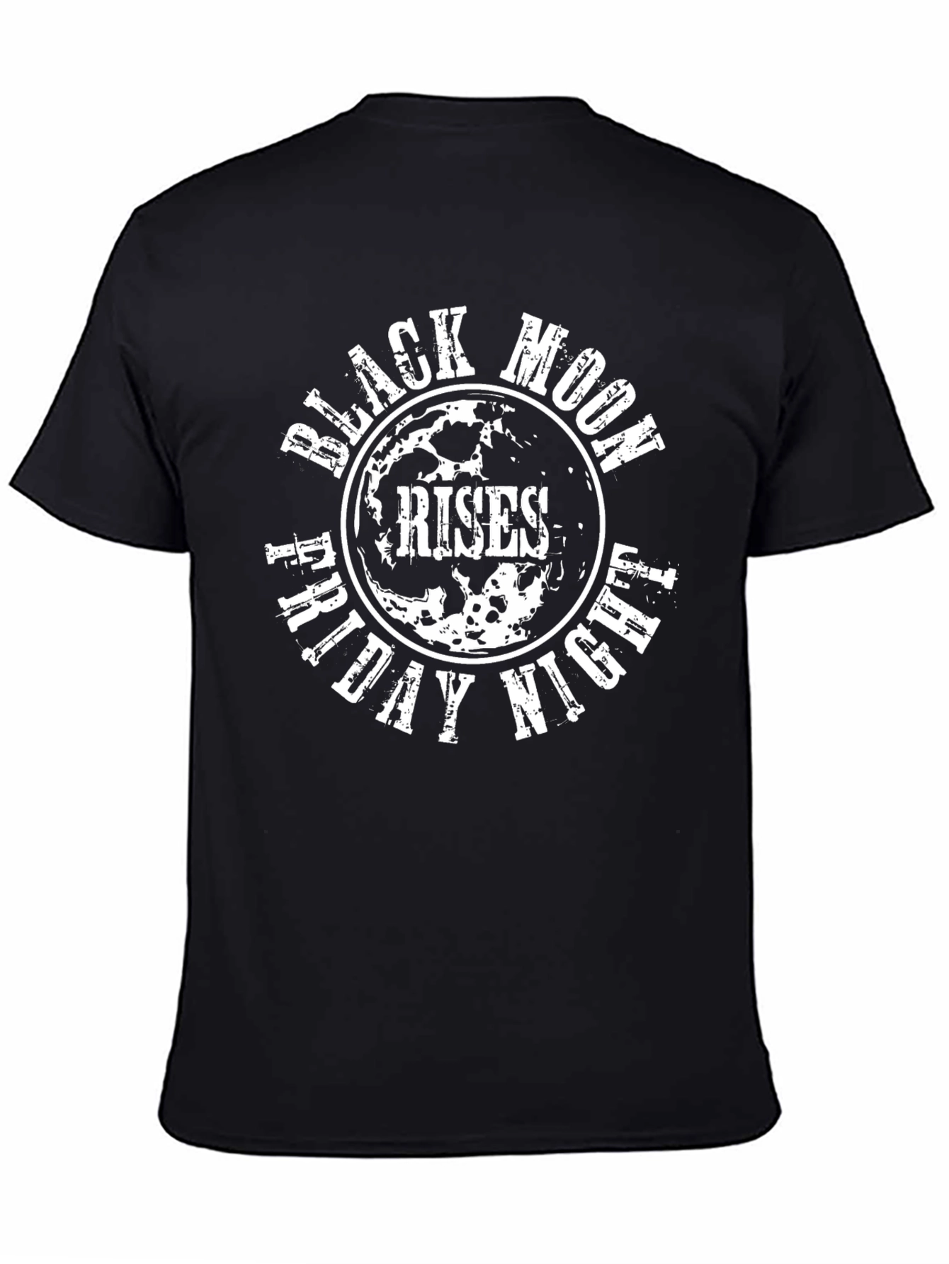 Black Moon Rises T-Shirt - Friday Night Graphic Tee