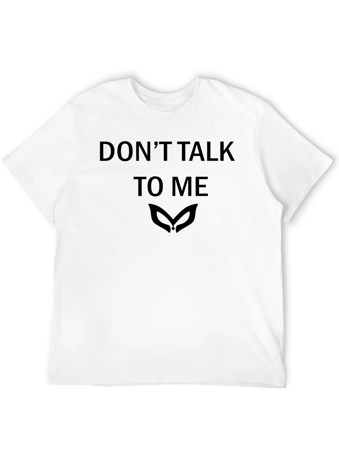 Dont Talk To Me Mask Graphic T-Shirt