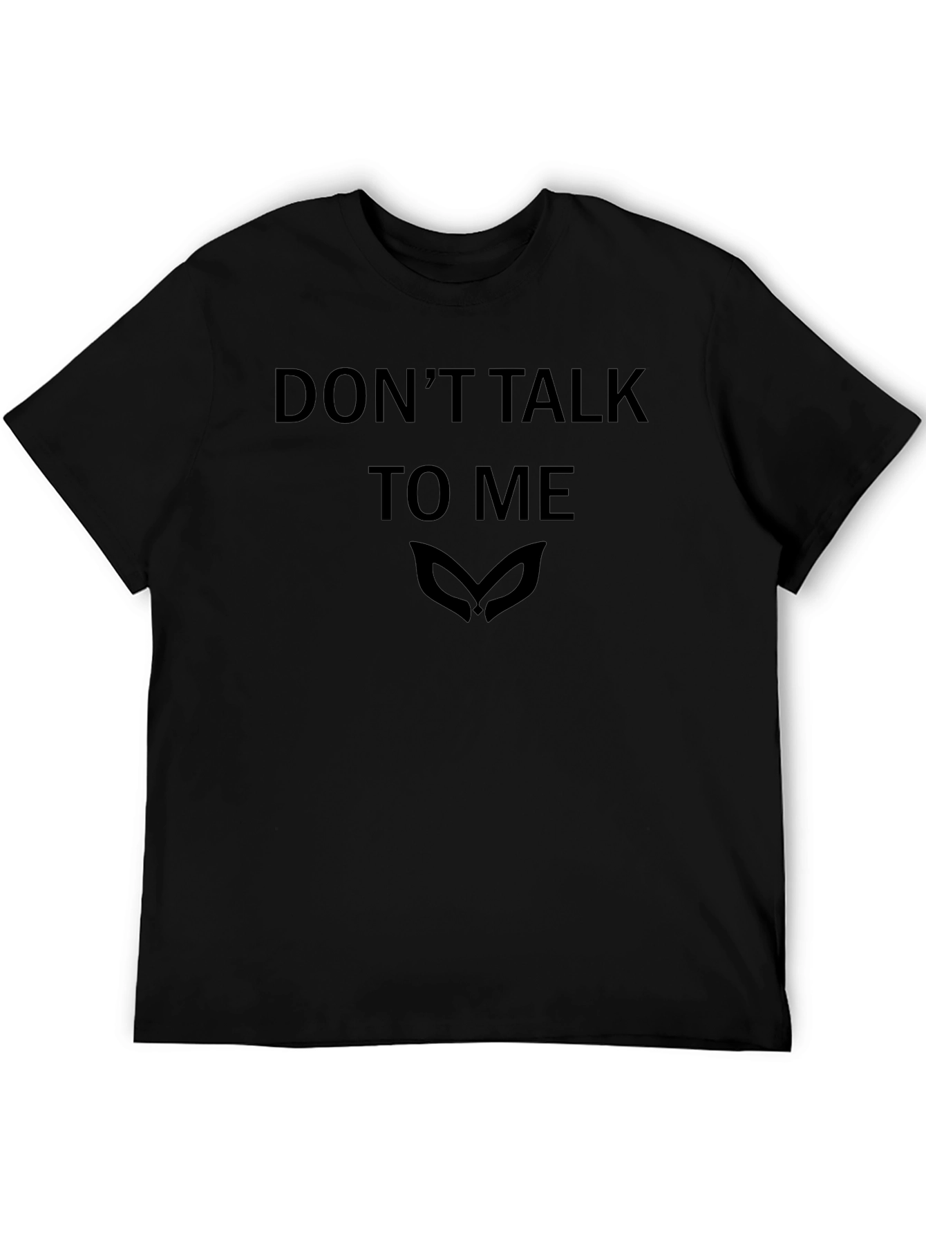 Dont Talk To Me Mask Graphic T-Shirt