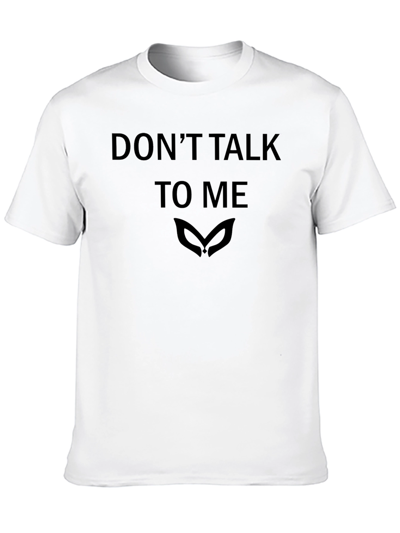 Dont Talk To Me Mask Graphic T-Shirt