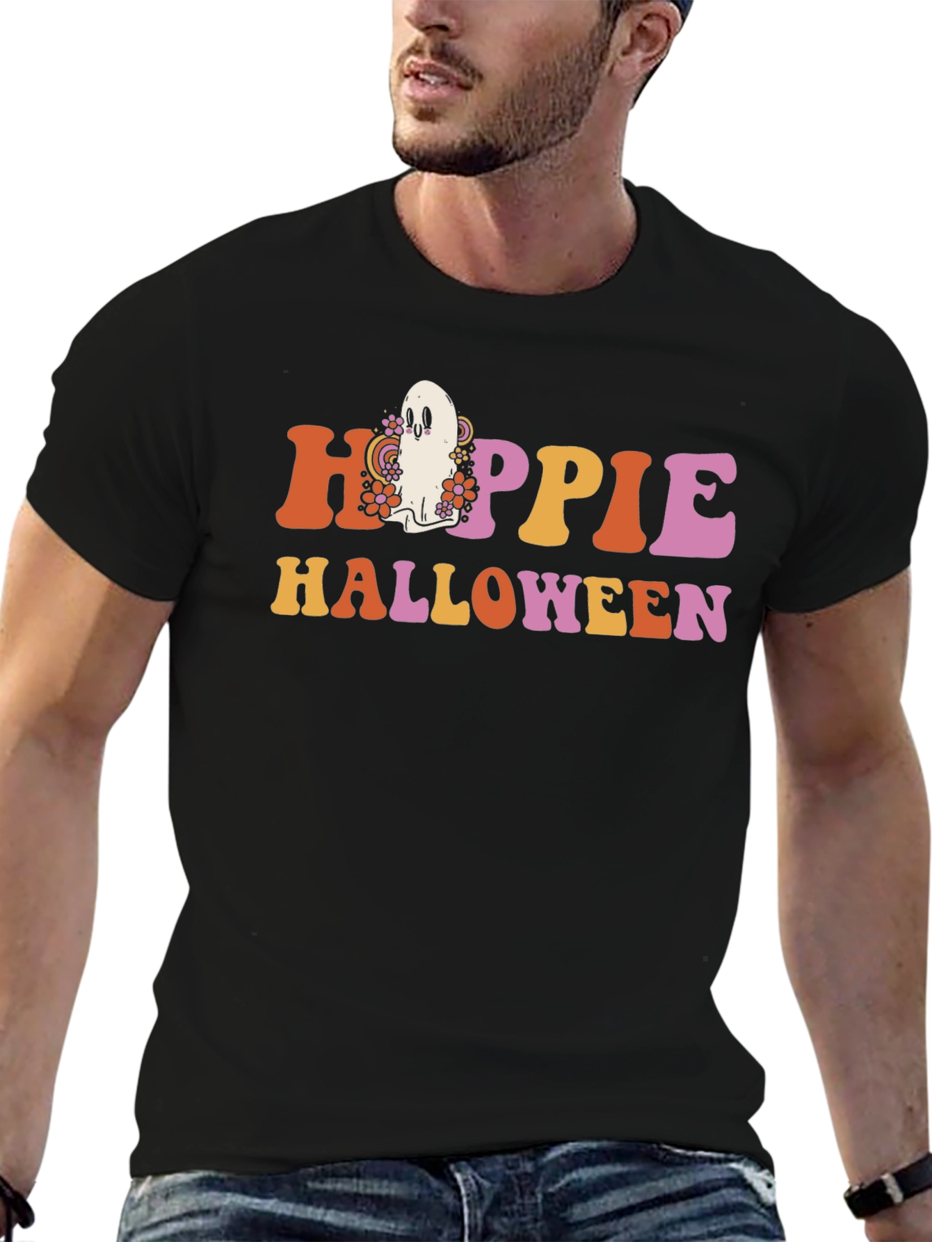 Hippie Halloween Graphic Tee