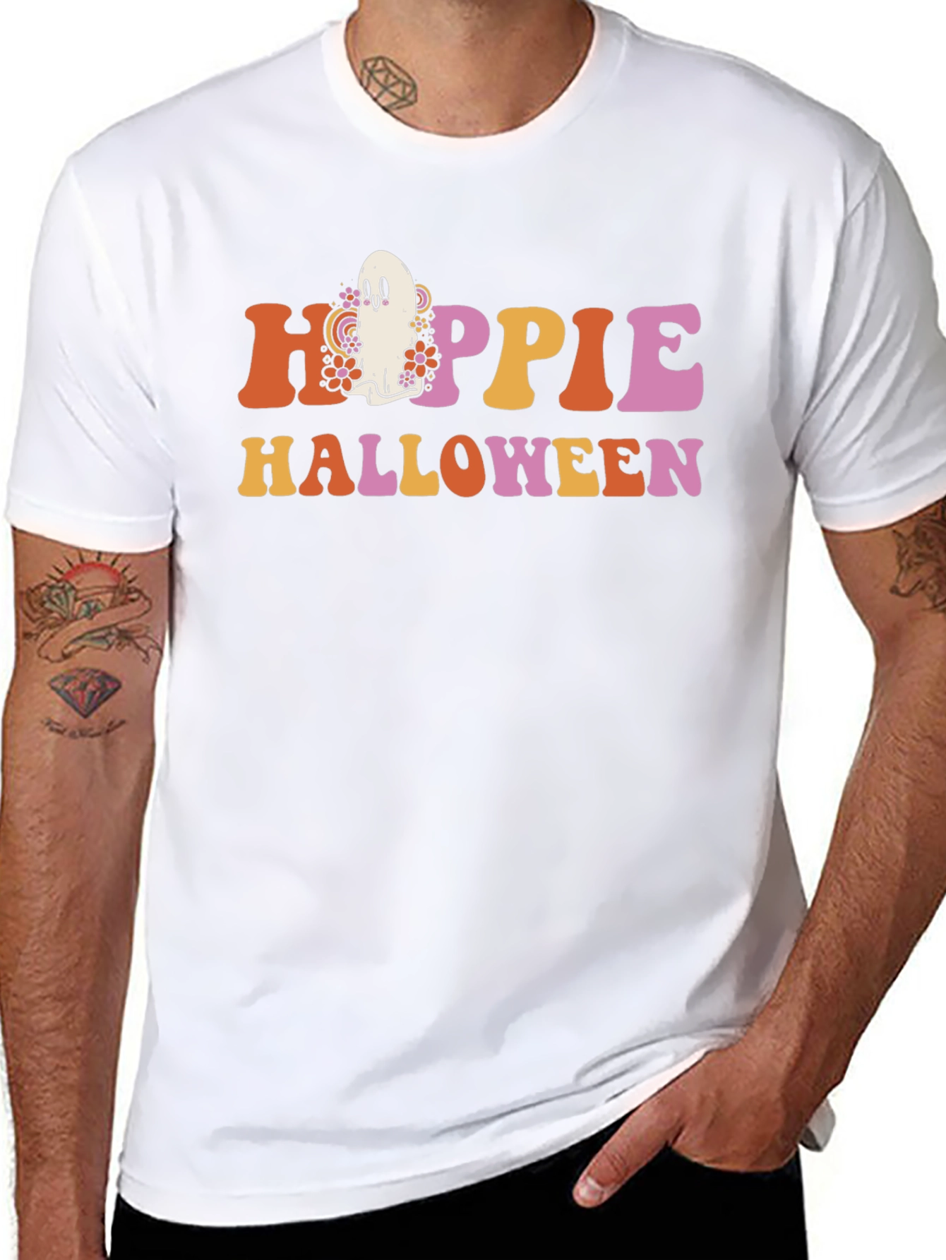 Hippie Halloween Graphic Tee