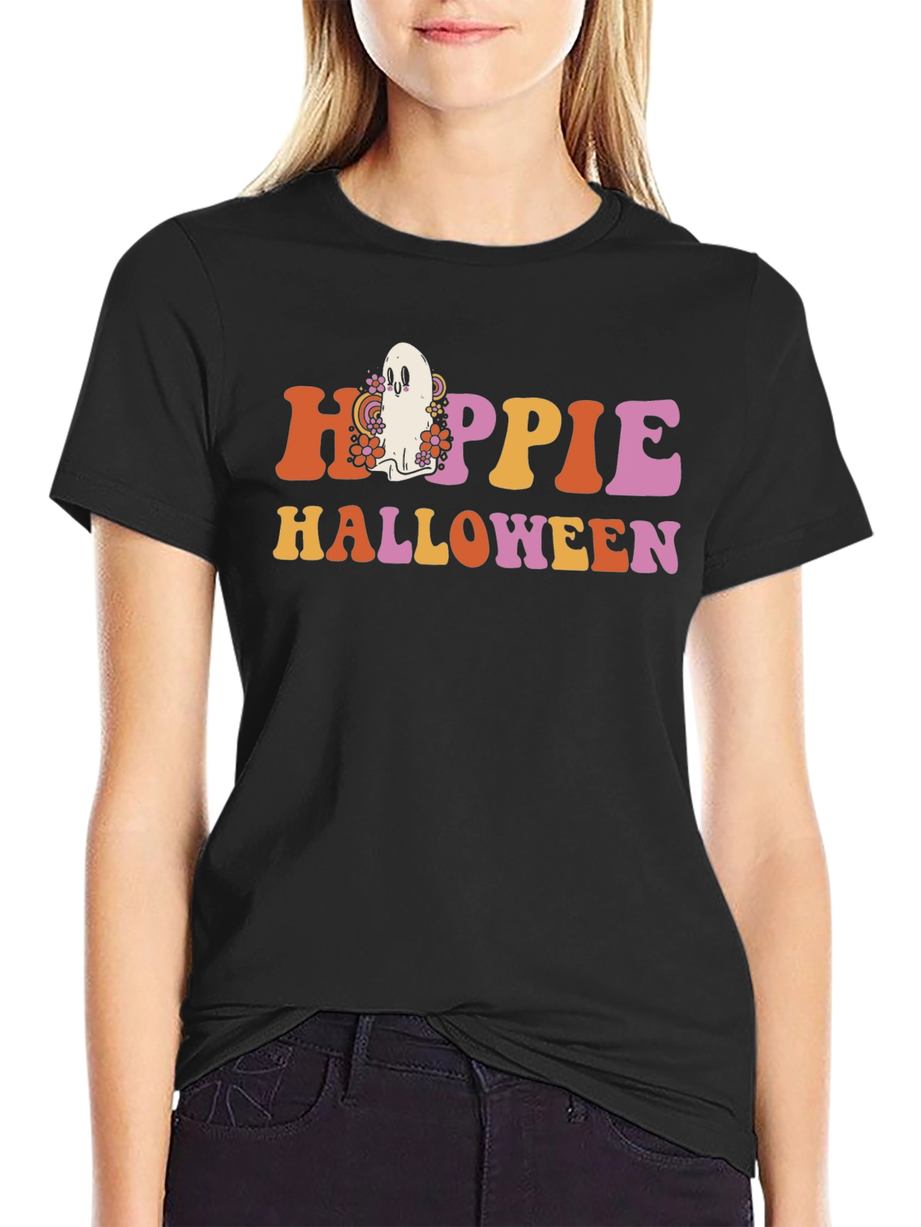 Hippie Halloween Graphic Tee