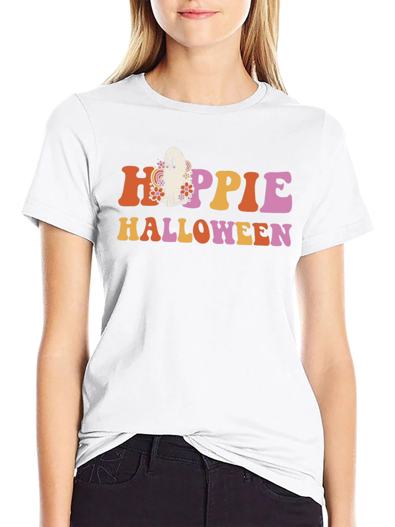 Hippie Halloween Graphic Tee