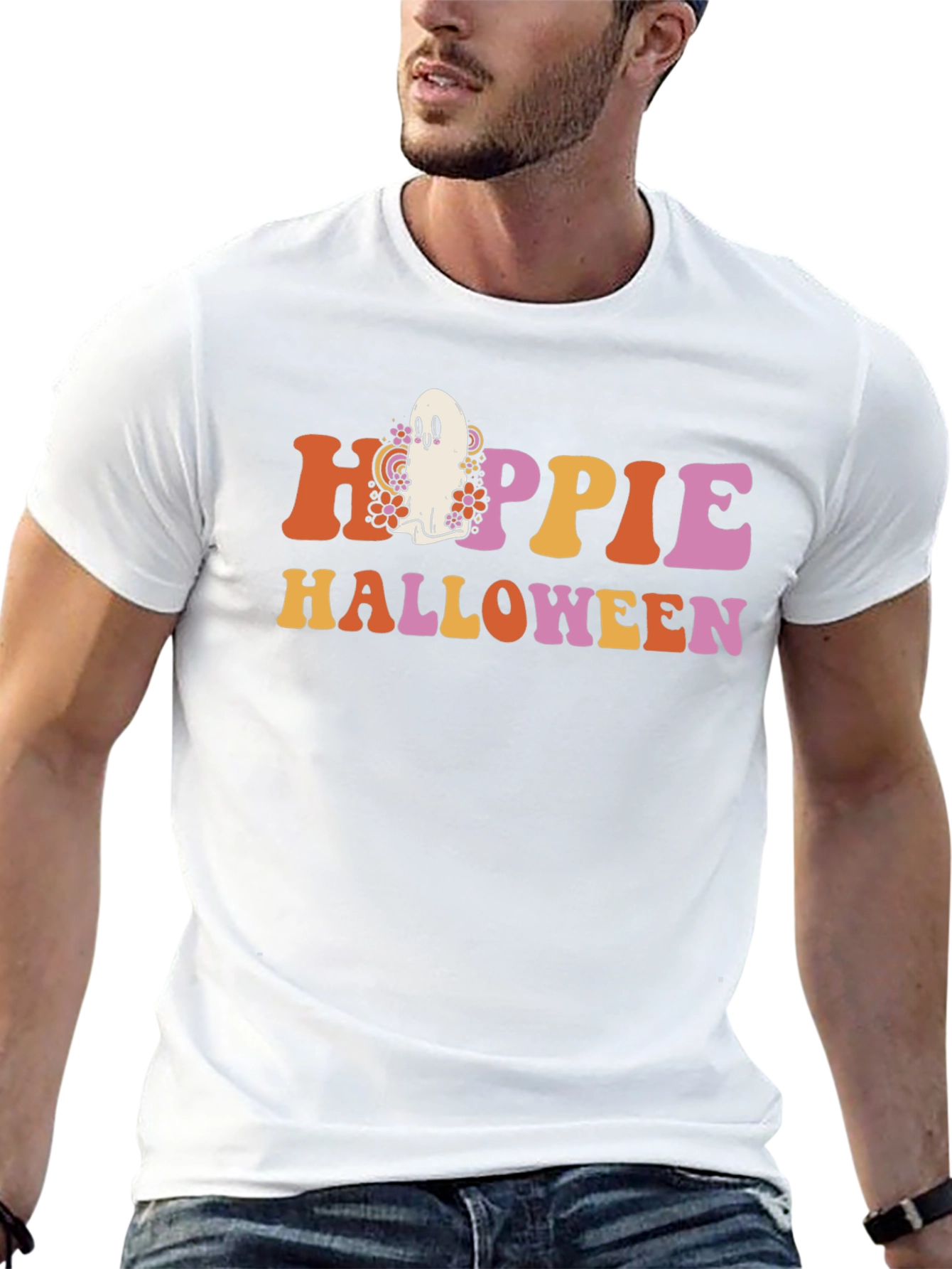 Hippie Halloween Graphic Tee