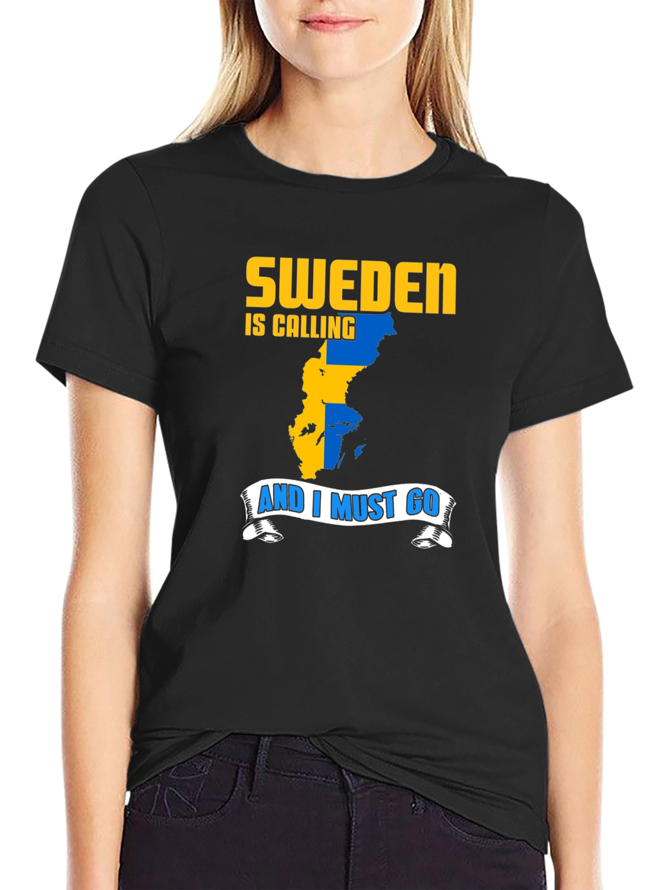 Sweden Calling T-Shirt - Travel Tee