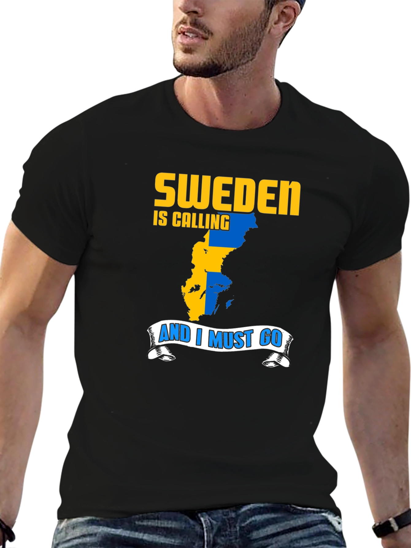 Sweden Calling T-Shirt - Travel Tee