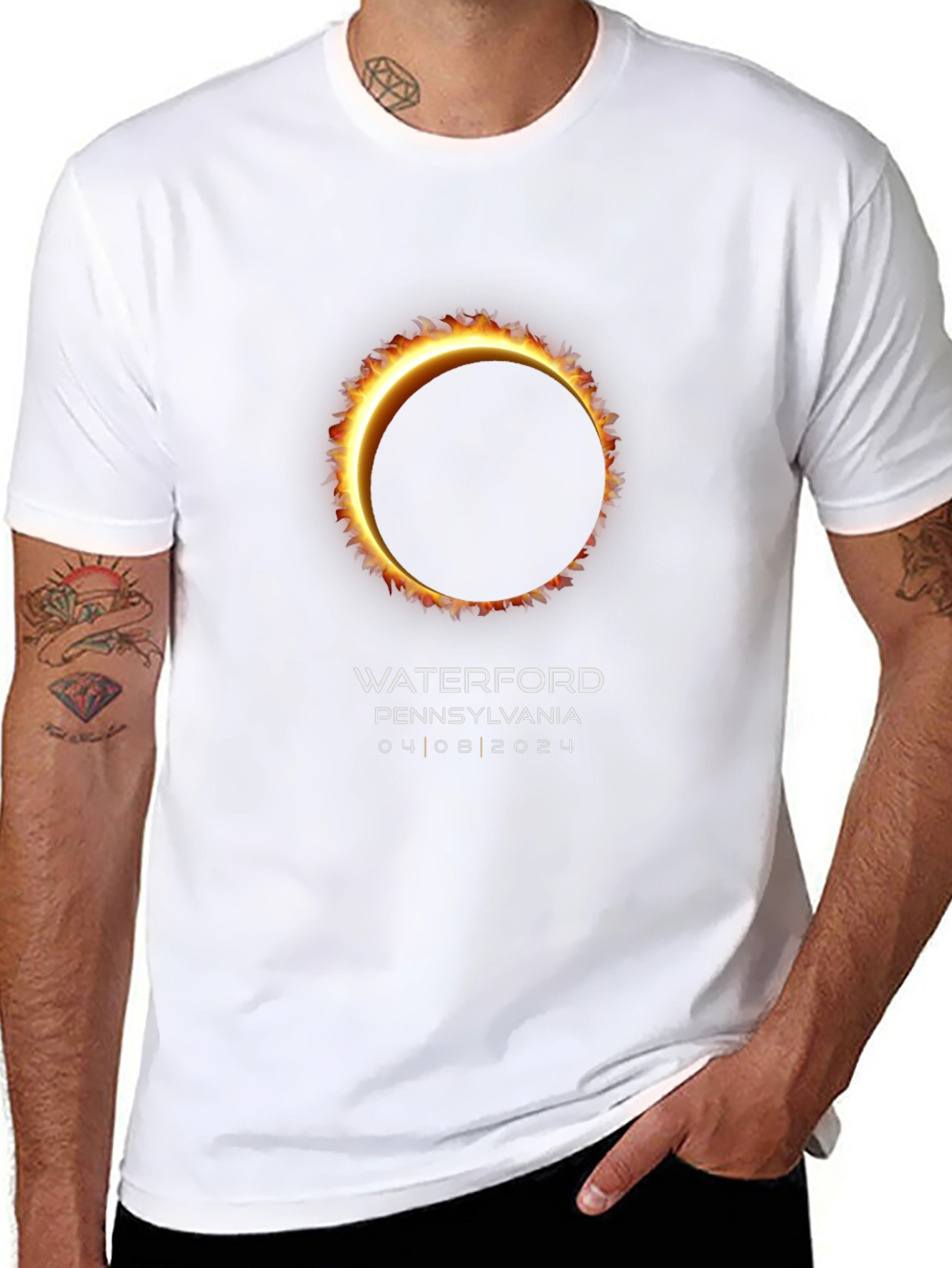 Waterford PA Eclipse 2024 T-Shirt