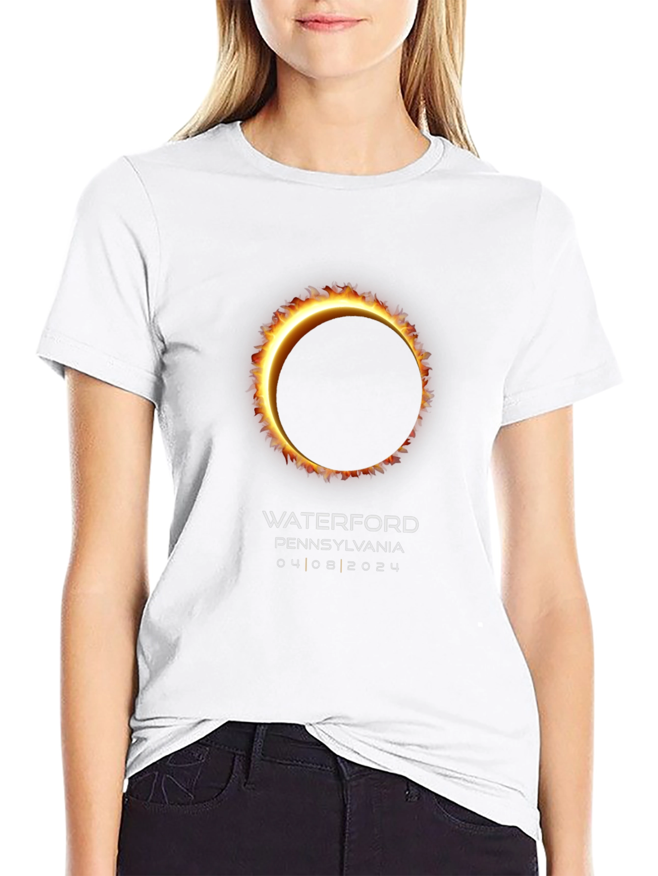 Waterford PA Eclipse 2024 T-Shirt