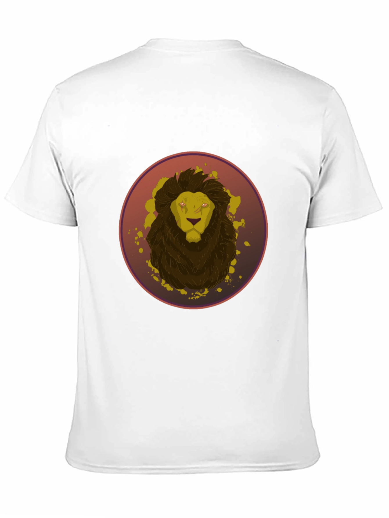 Lion Graphic Tee - Mens Black T-Shirt