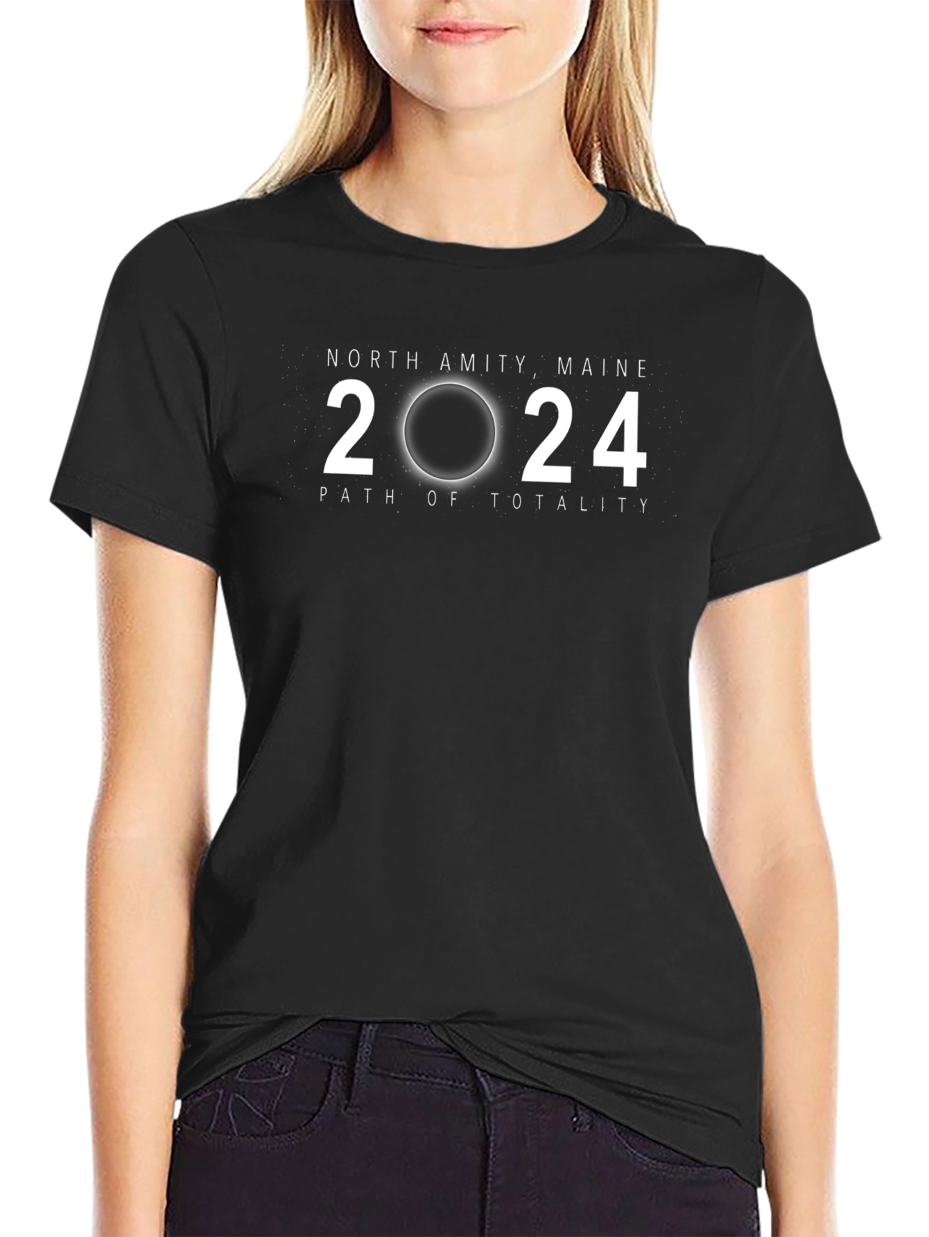 North Amity Maine 2024 Eclipse T-Shirt