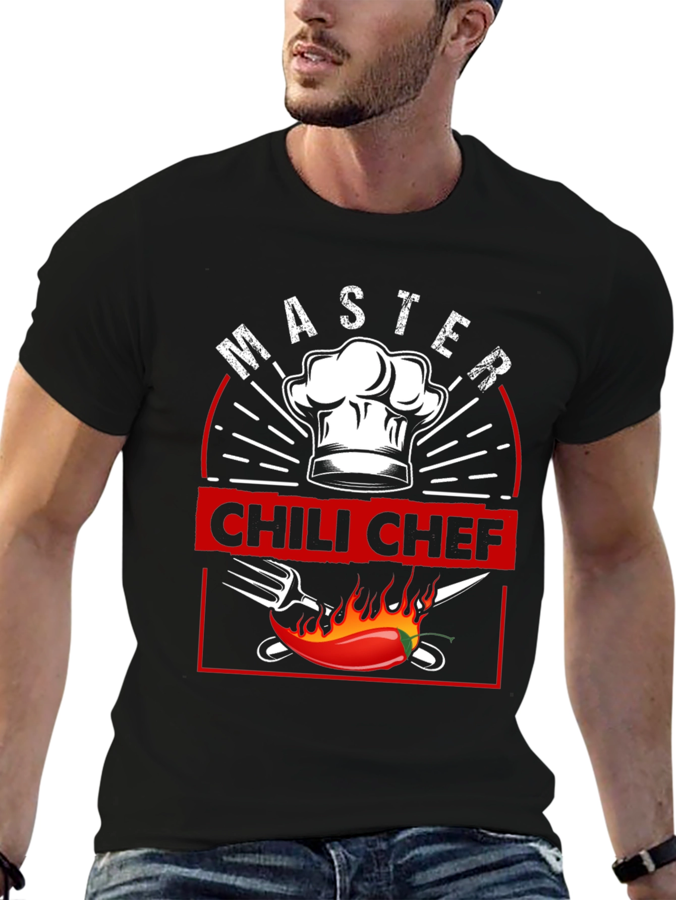 Master Chili Chef Graphic T-Shirt