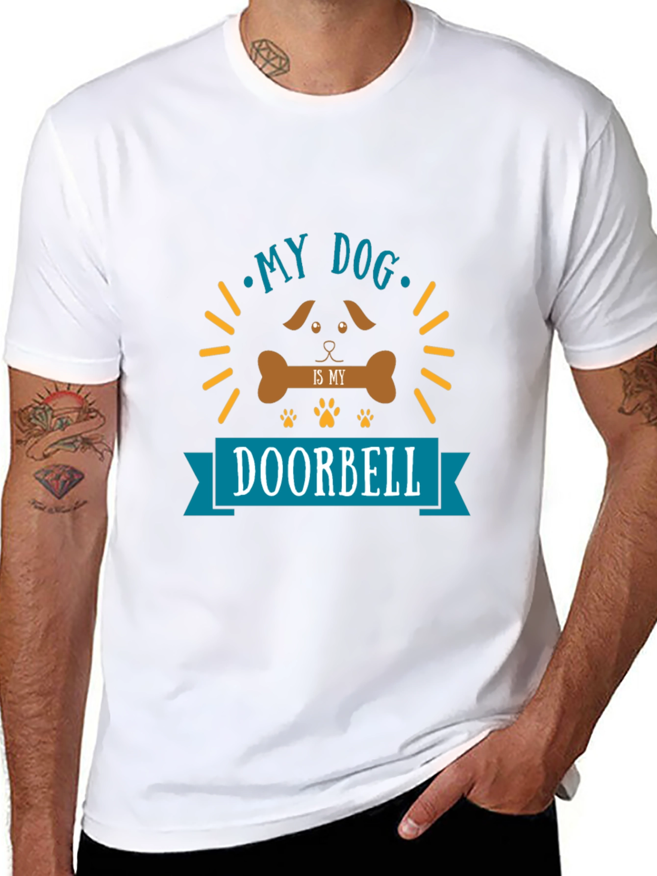 My Dog is My Doorbell Graphic Tee