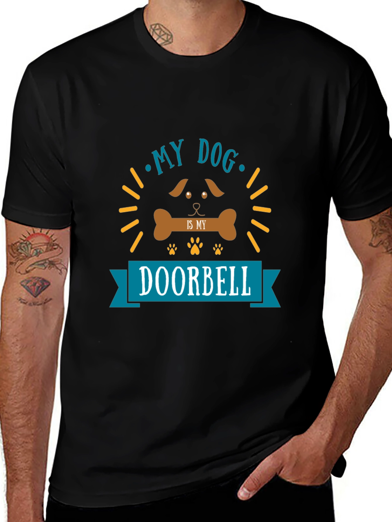My Dog is My Doorbell Graphic Tee