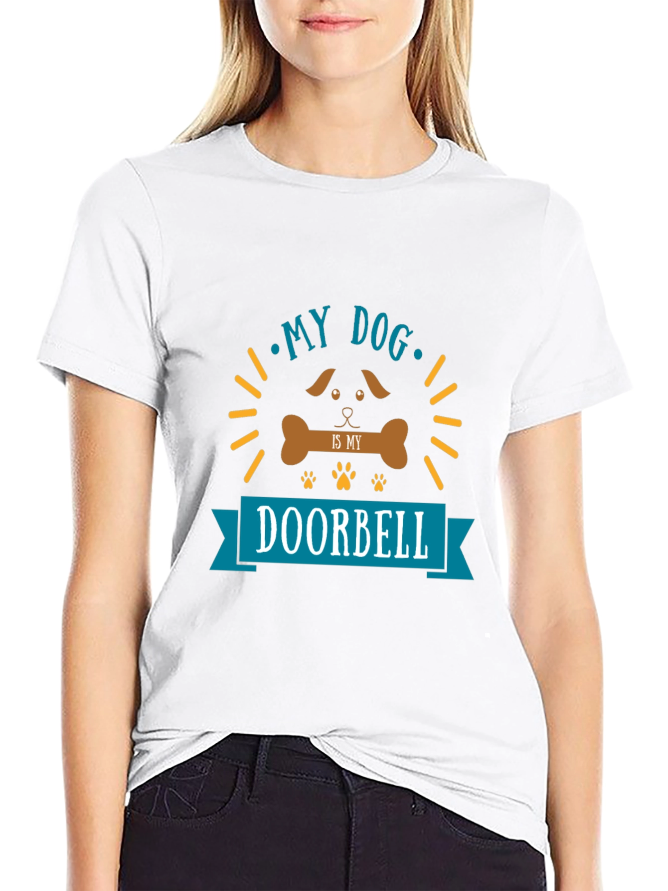 My Dog is My Doorbell Graphic Tee