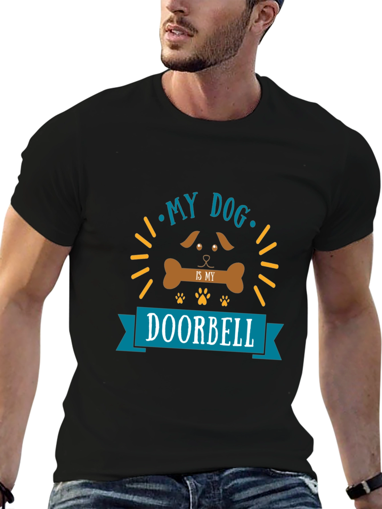 My Dog is My Doorbell Graphic Tee