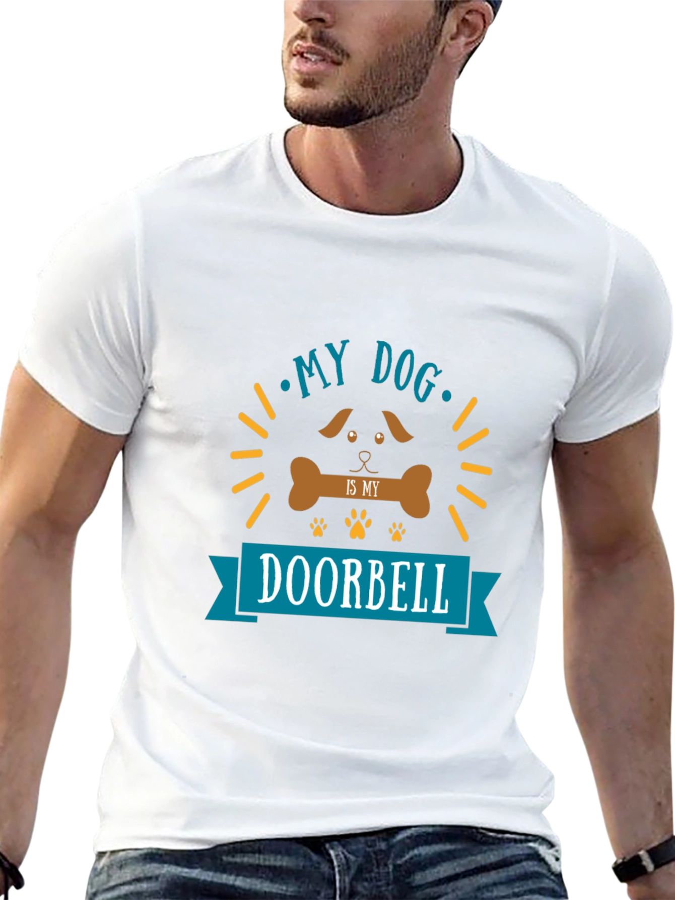 My Dog is My Doorbell Graphic Tee