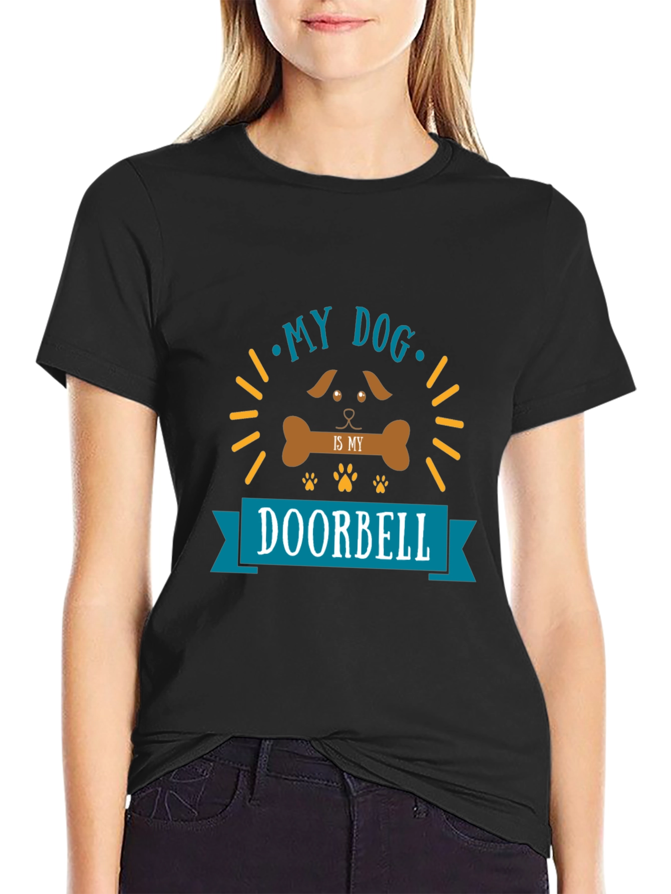 My Dog is My Doorbell Graphic Tee