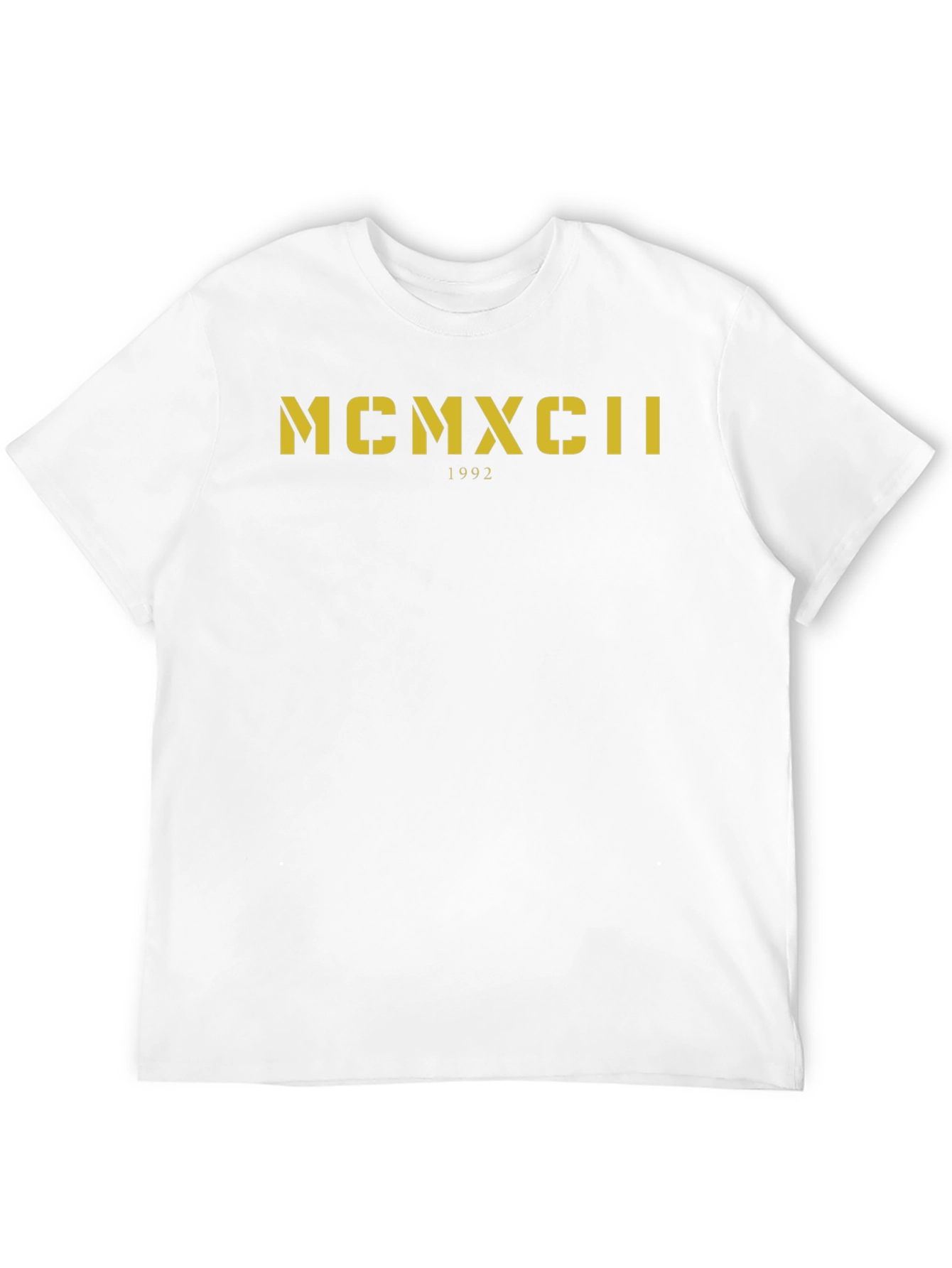 MCMXCII 1992 Graphic Tee - Classic Black