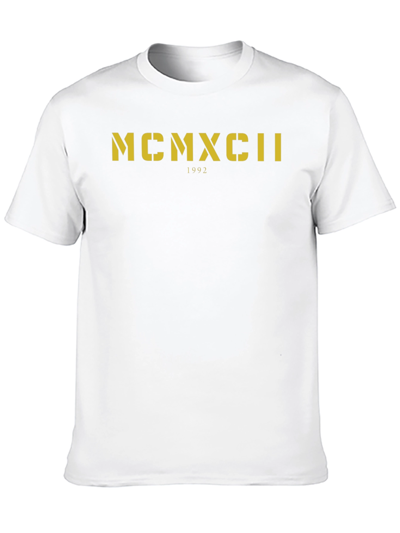 MCMXCII 1992 Graphic Tee - Classic Black