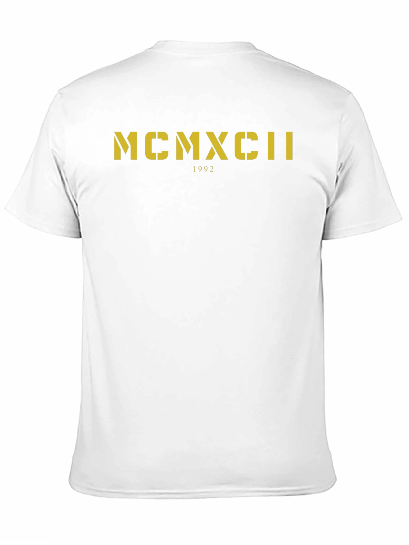 MCMXCII 1992 Graphic Tee - Classic Black