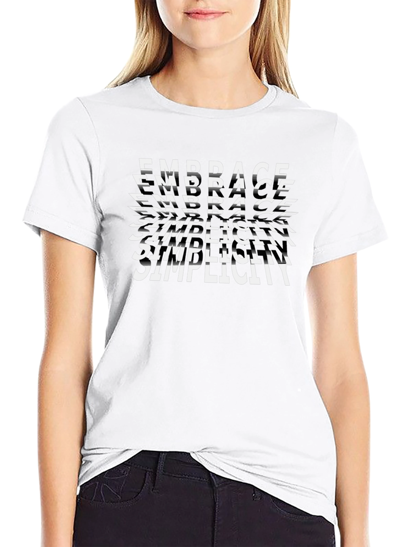 Embrace Simplicity Graphic T-Shirt