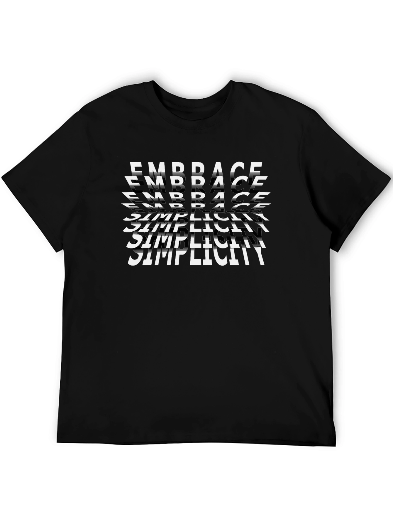 Embrace Simplicity Graphic T-Shirt