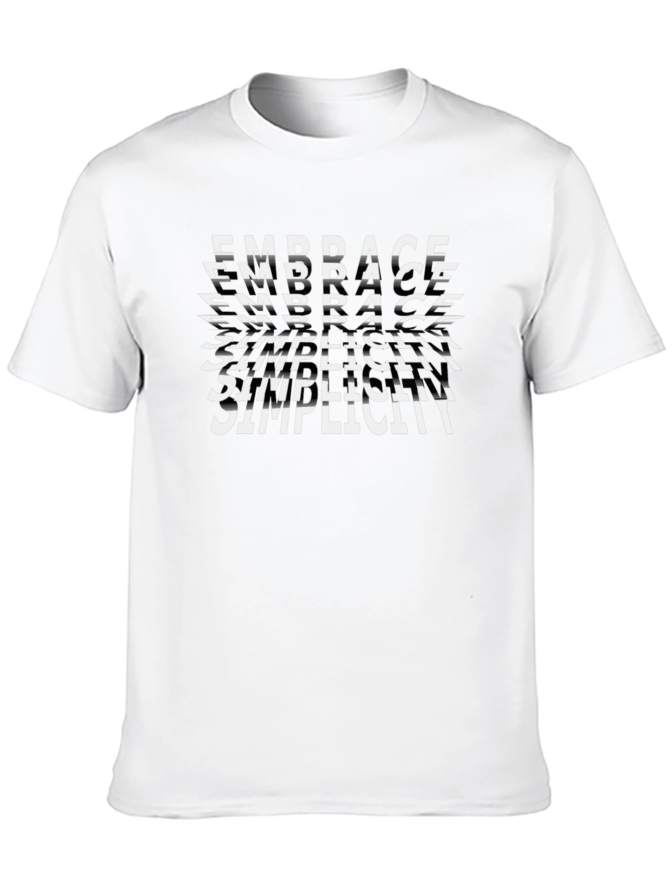 Embrace Simplicity Graphic T-Shirt
