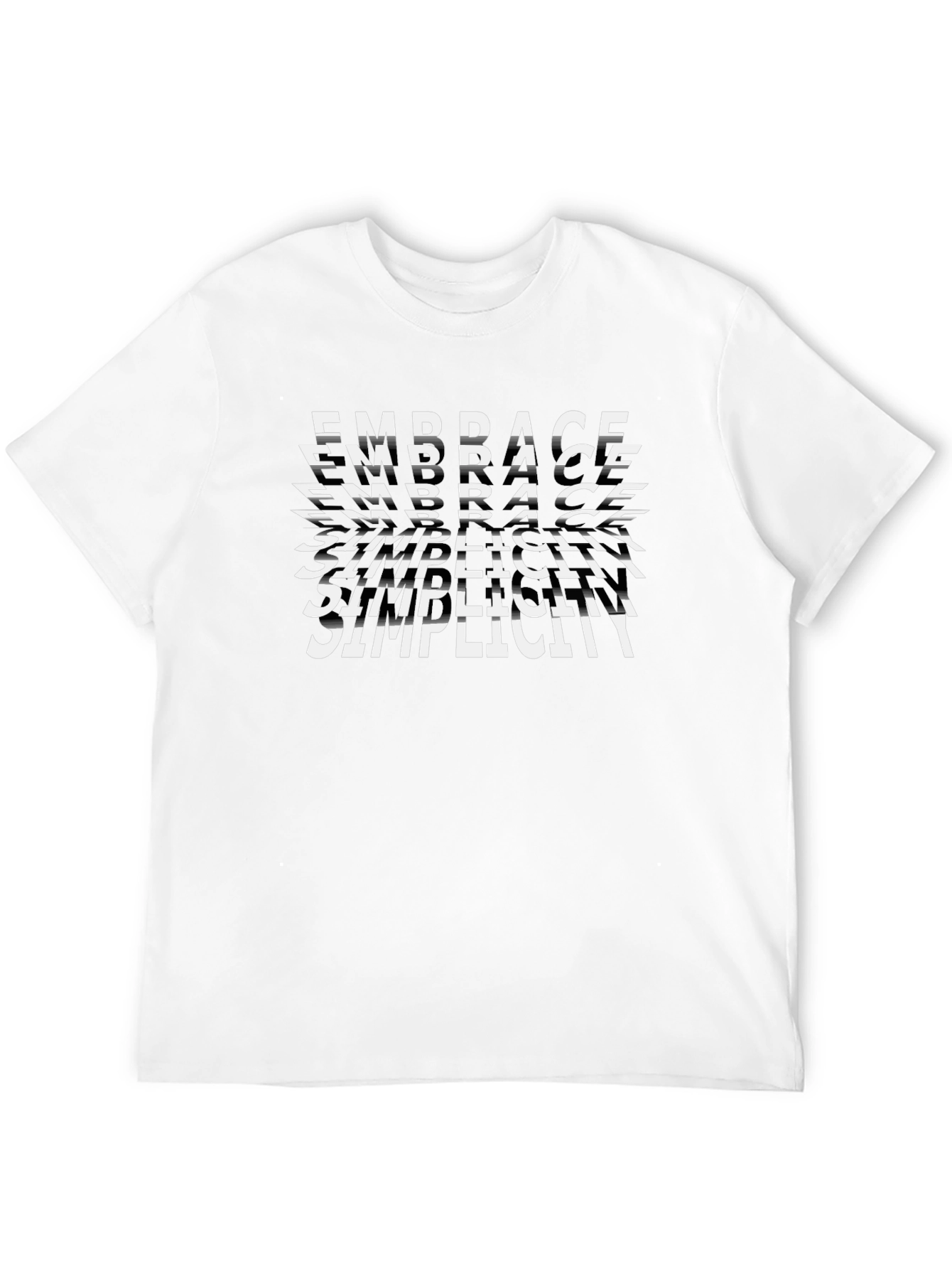 Embrace Simplicity Graphic T-Shirt
