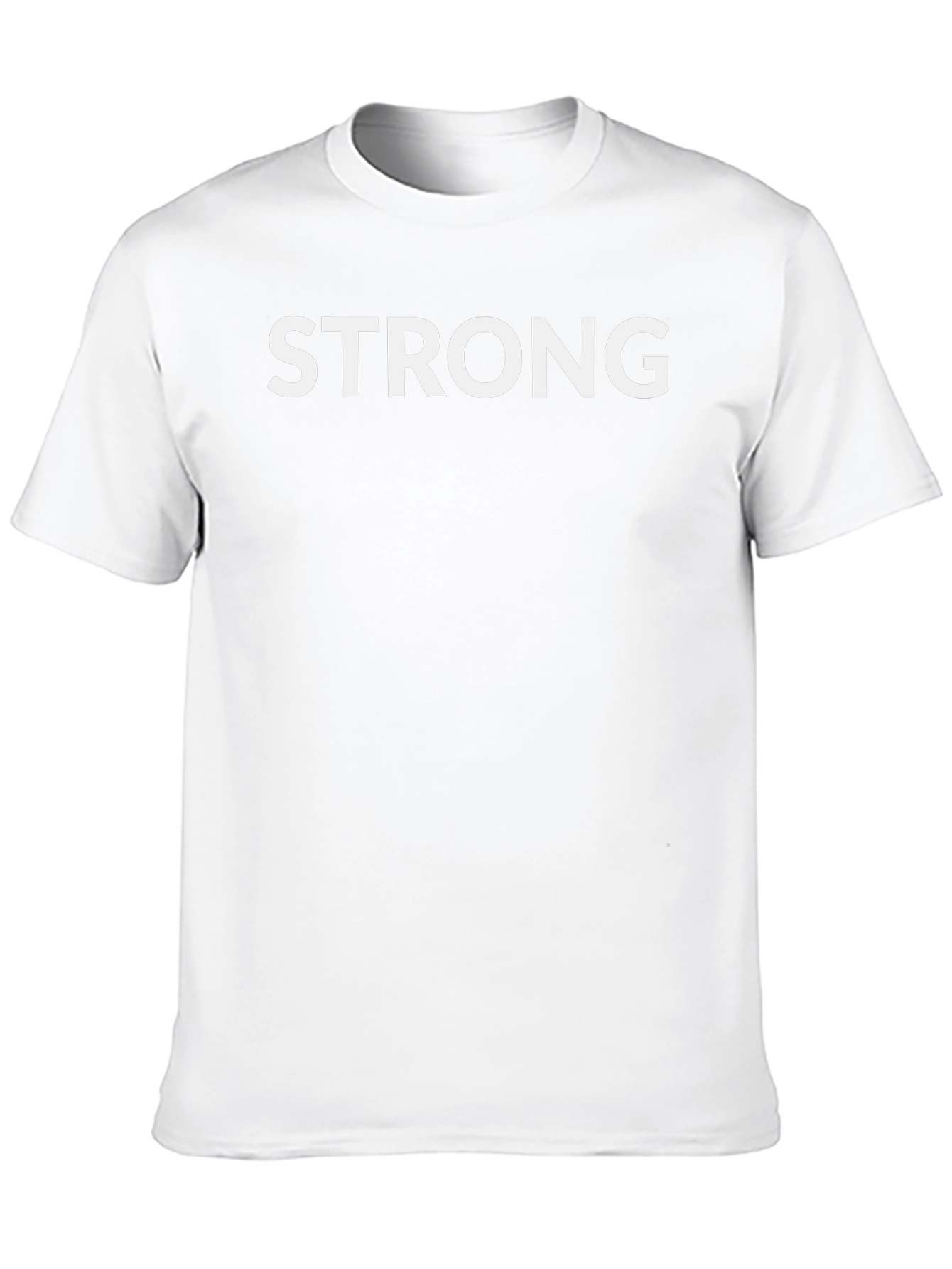 Strong Graphic Black T-Shirt