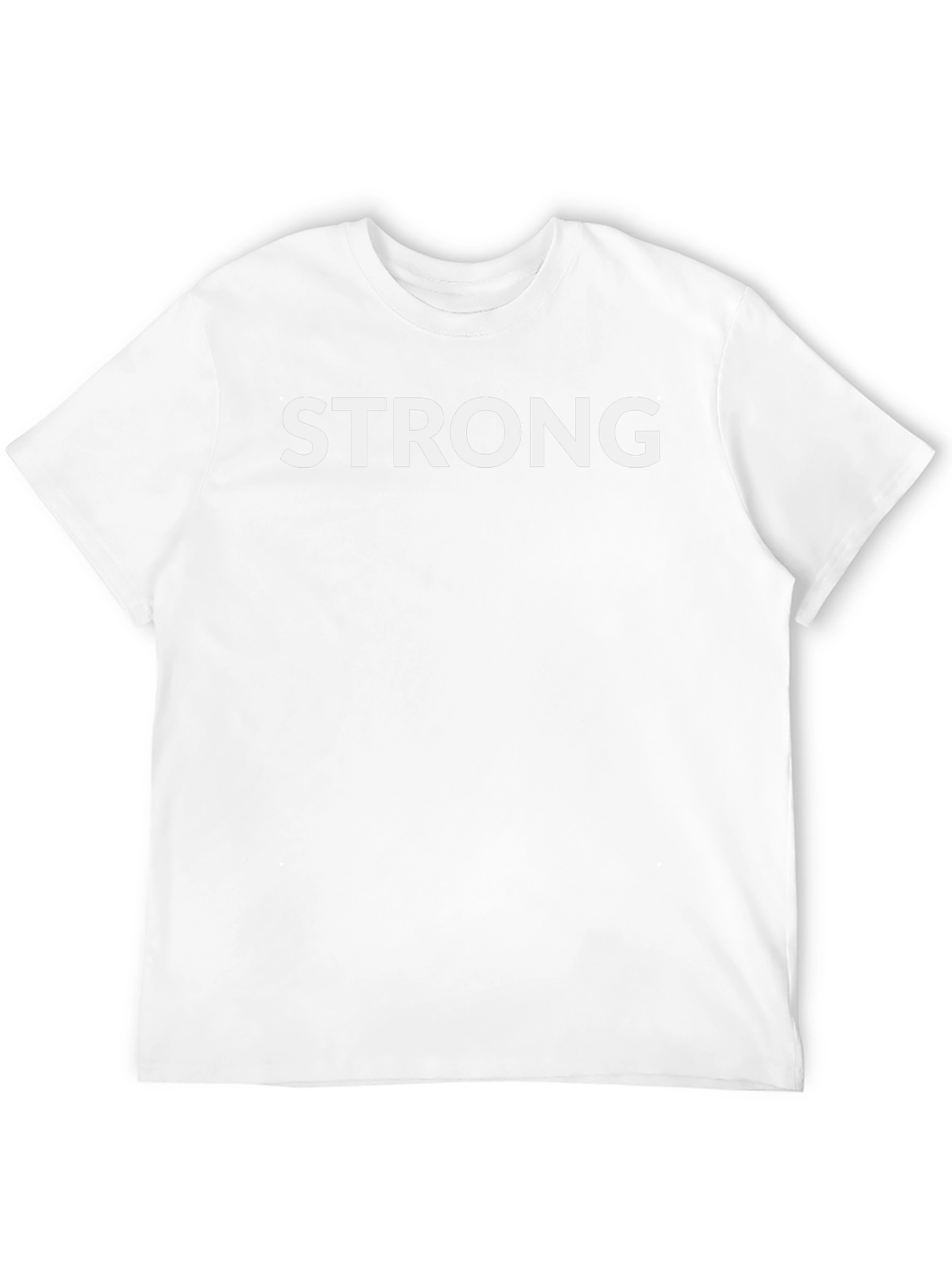 Strong Graphic Black T-Shirt