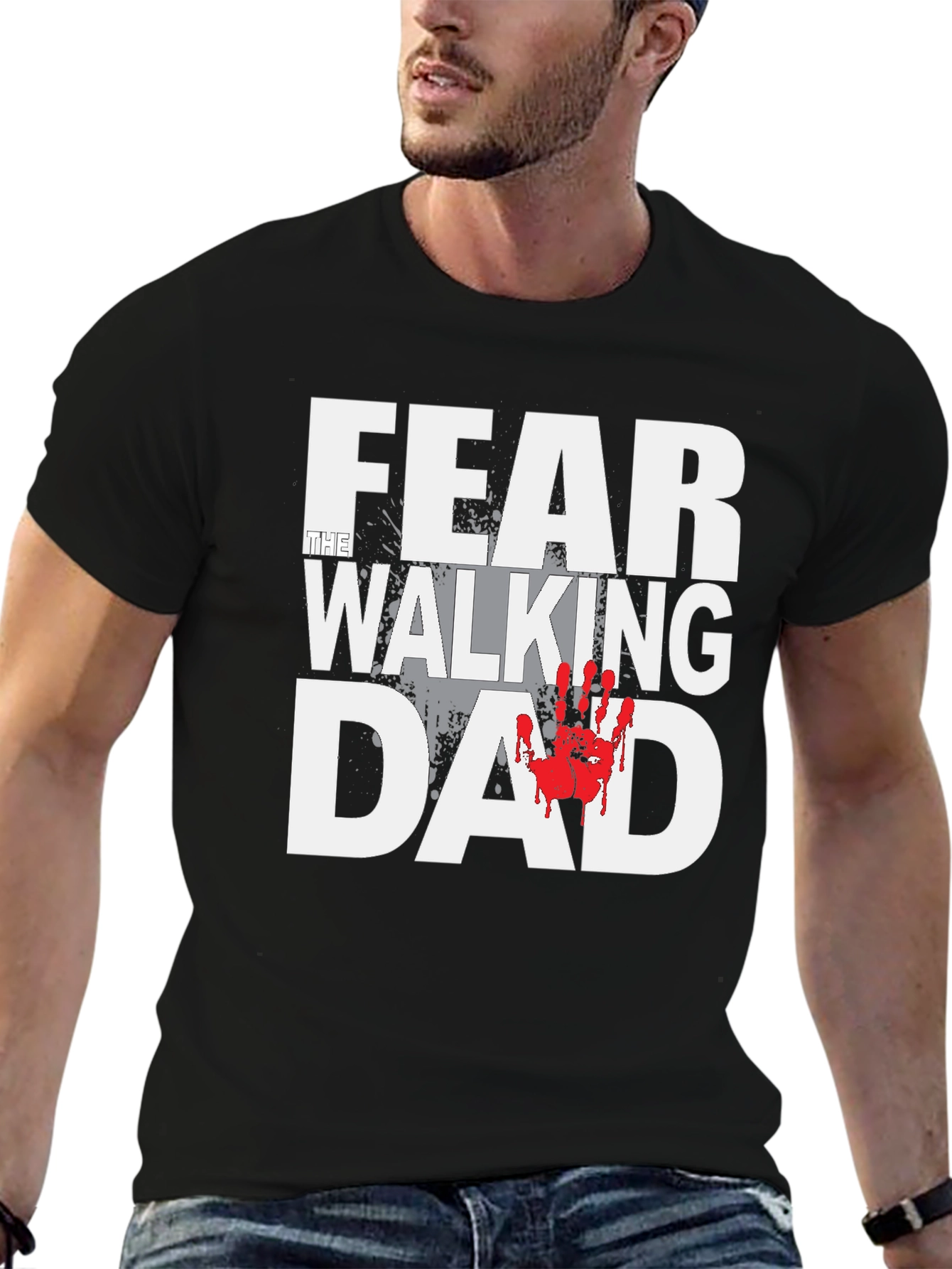 Fear the Walking Dad Graphic T-Shirt