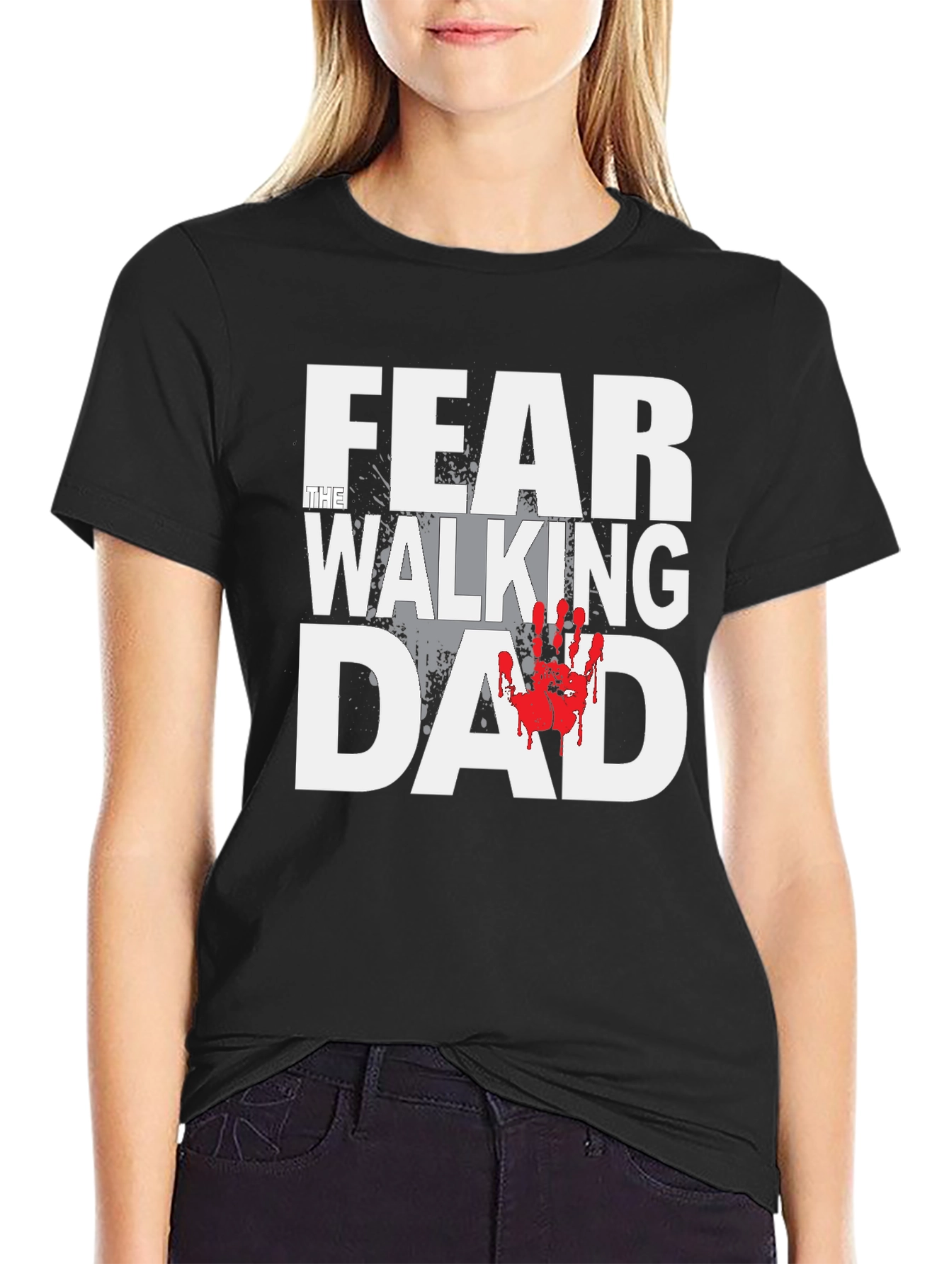 Fear the Walking Dad Graphic T-Shirt