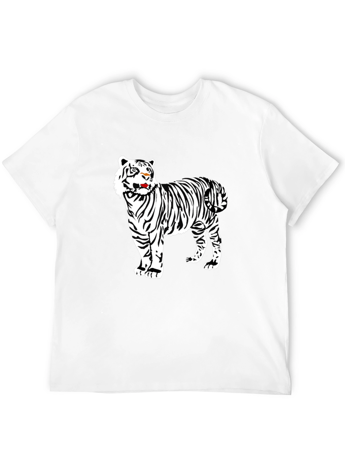 Tiger Graphic Tee - Black