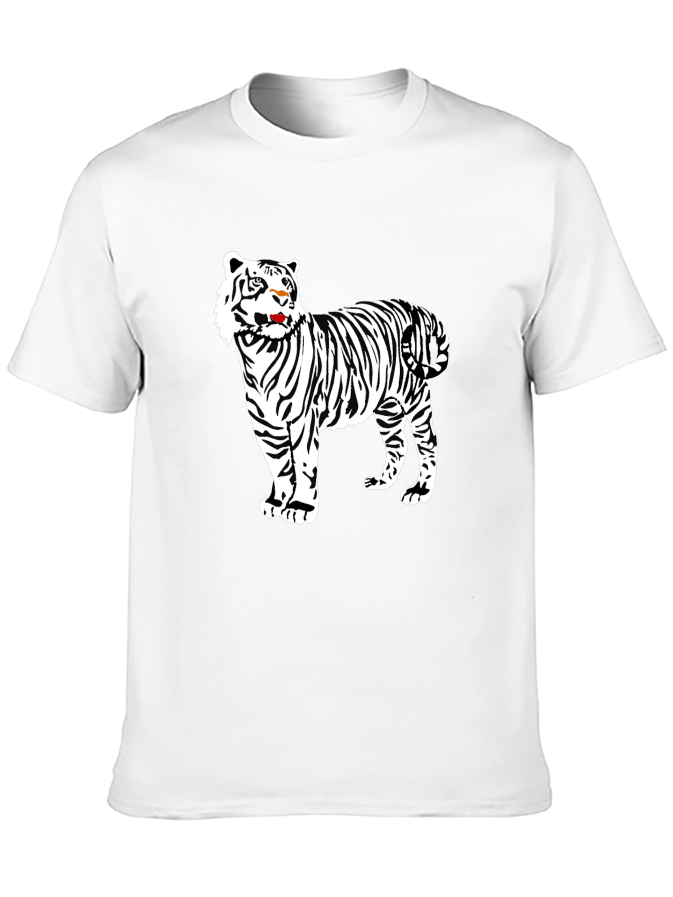 Tiger Graphic Tee - Black