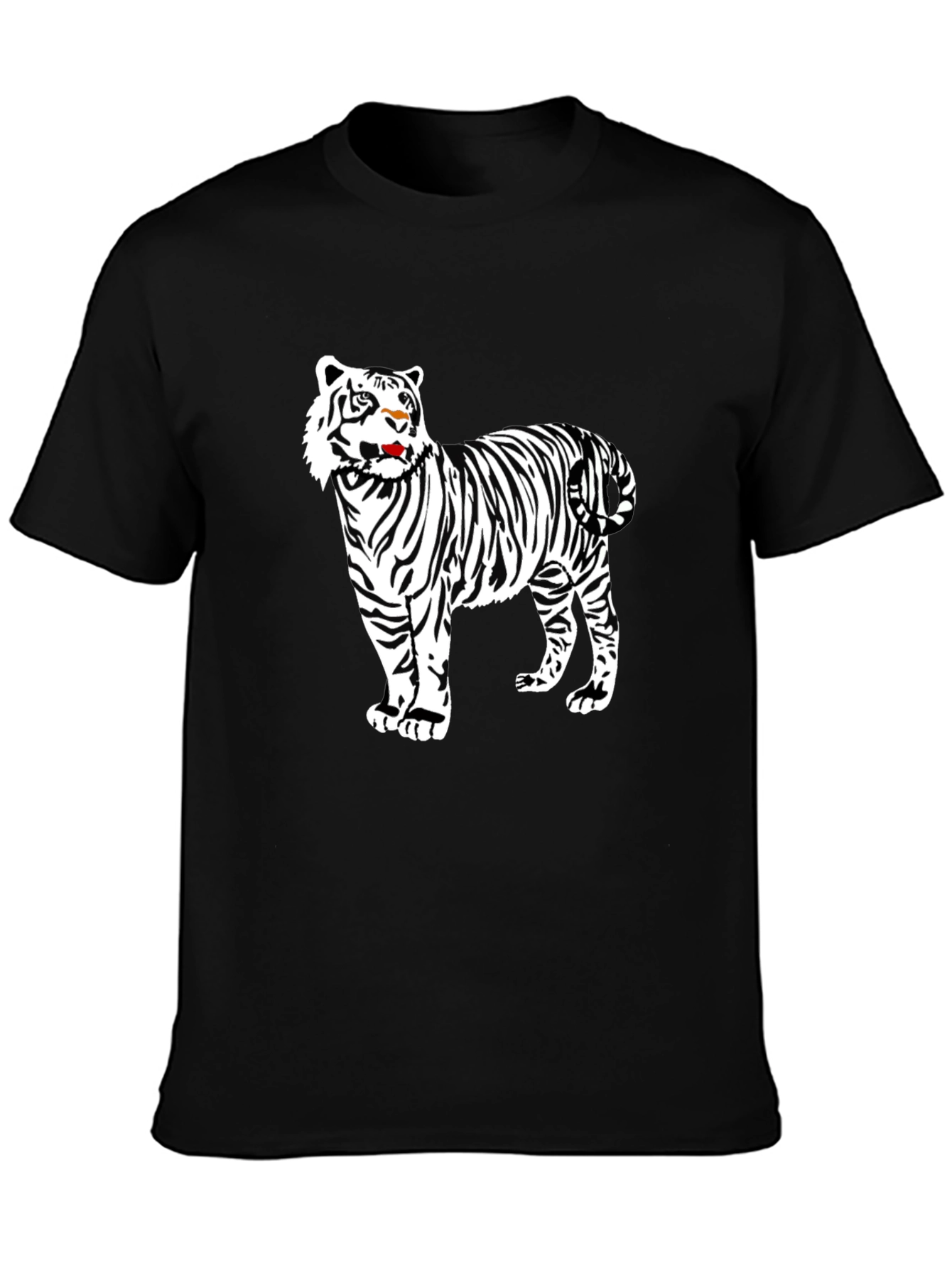 Tiger Graphic Tee - Black