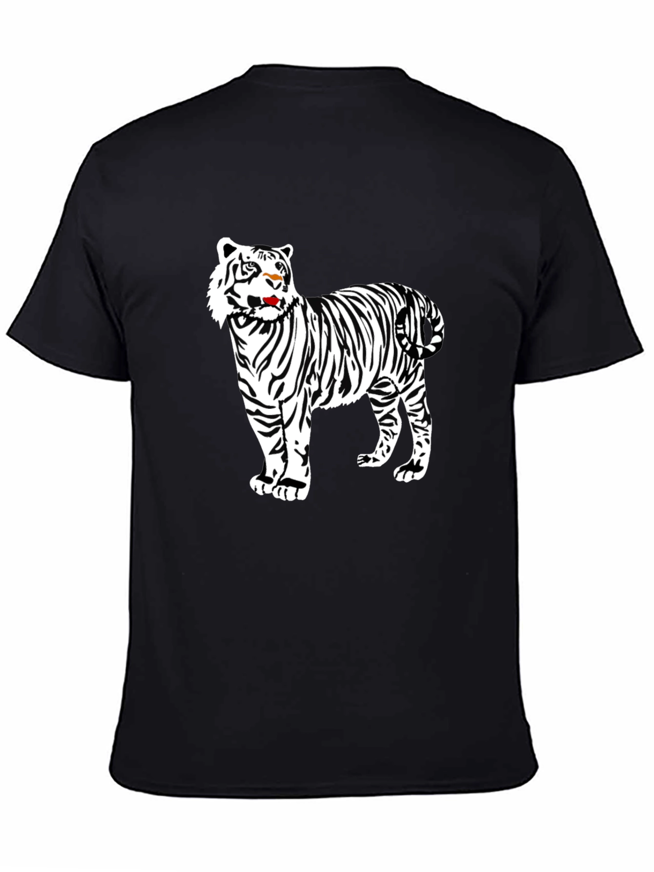 Tiger Graphic Tee - Black