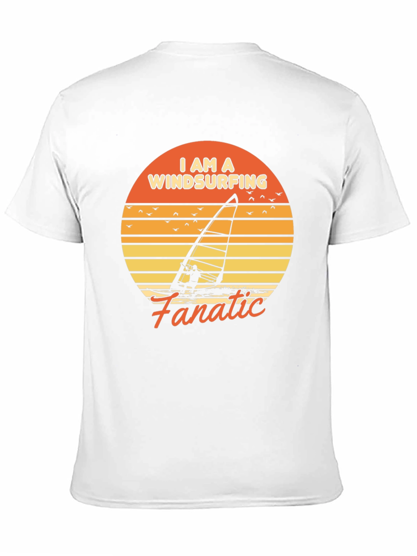 Windsurfing Fanatic Graphic T-Shirt