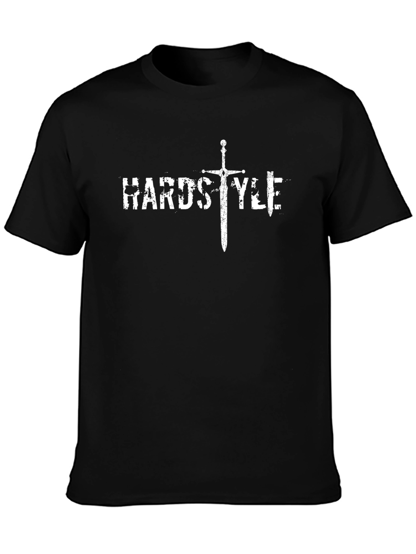 Hardstyle Sword Graphic Tee - Black