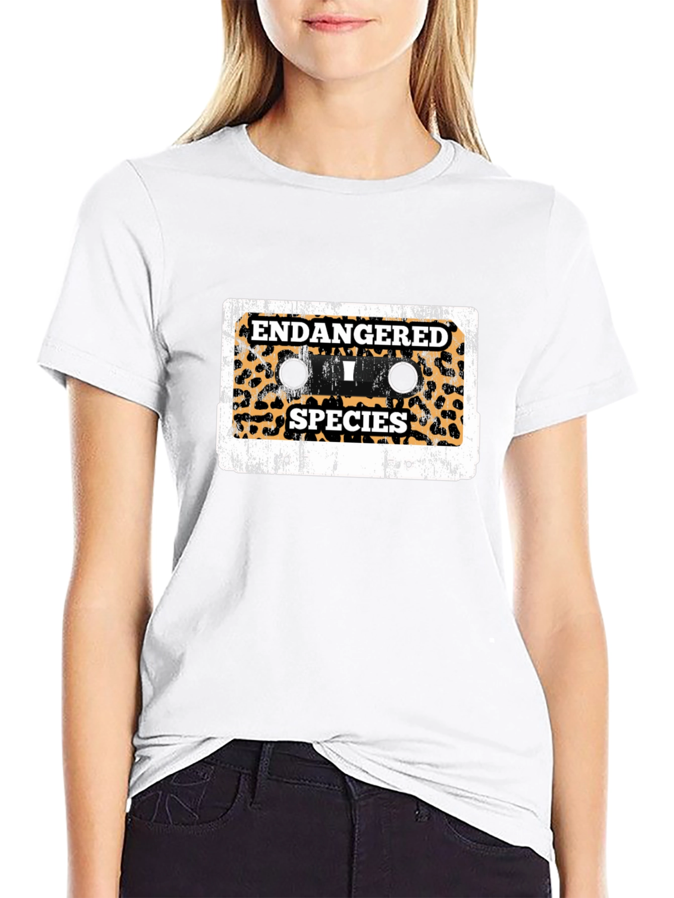 Endangered Species Cassette Tape Graphic Tee