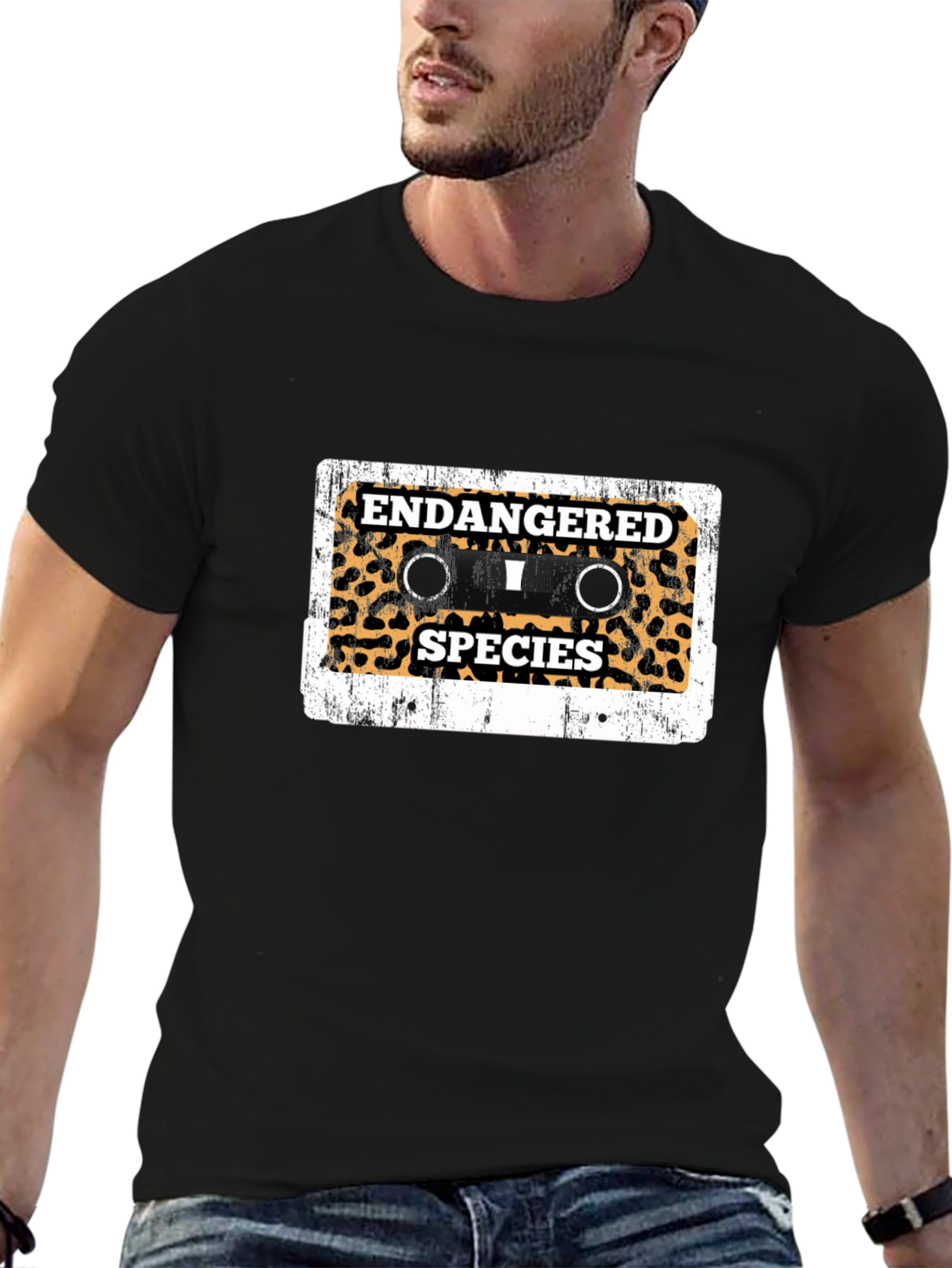 Endangered Species Cassette Tape Graphic Tee