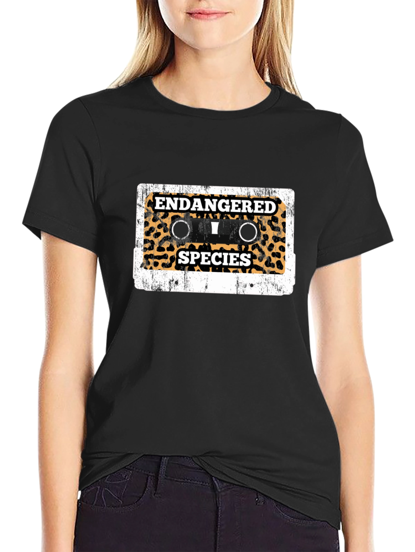 Endangered Species Cassette Tape Graphic Tee