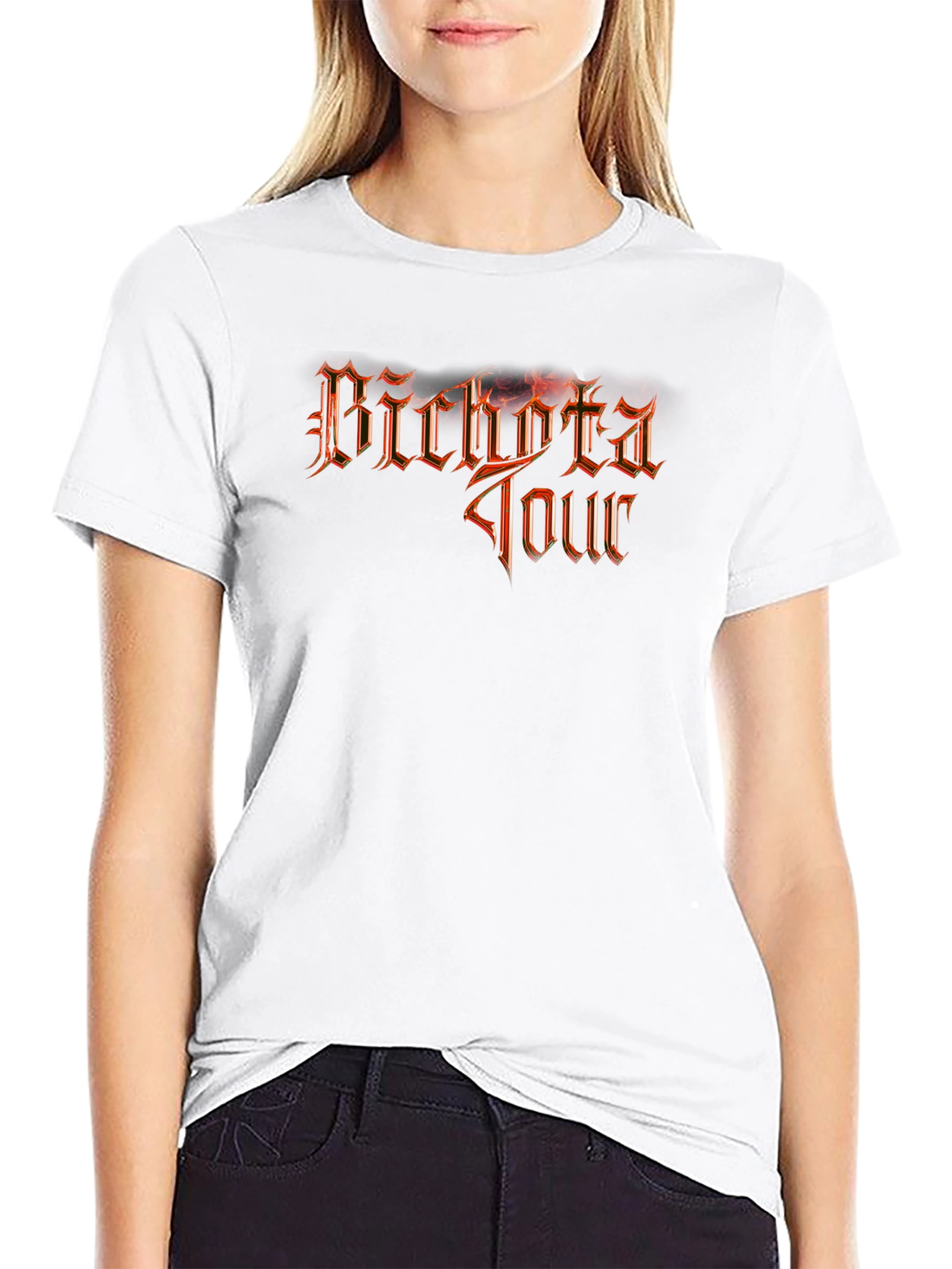 Bichota Tour Black Graphic Tee