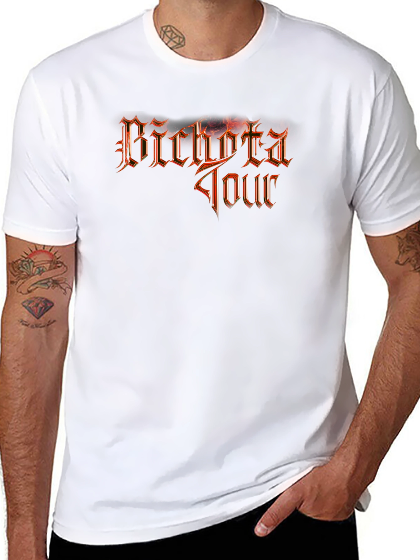 Bichota Tour Black Graphic Tee